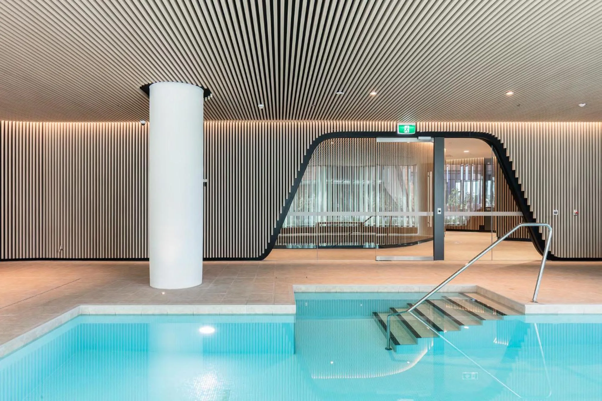 Swimming pool in Winston Apartments Docklands