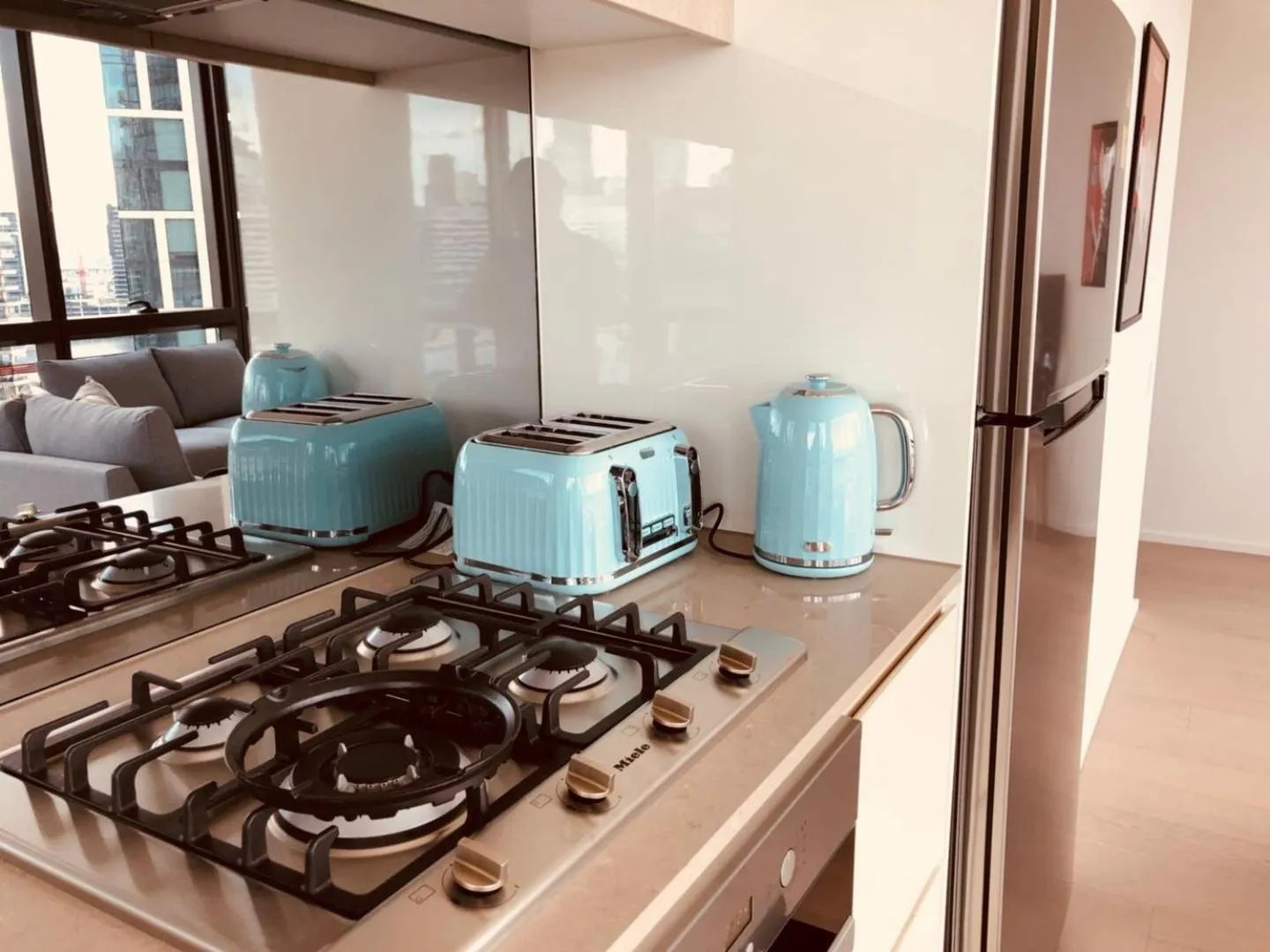 Kitchen or kitchenette in Winston Apartments Docklands