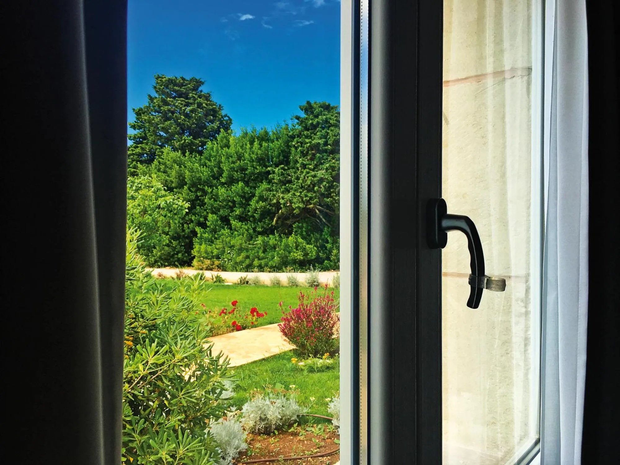 Garden view in Agriturismo Vigna Corallo