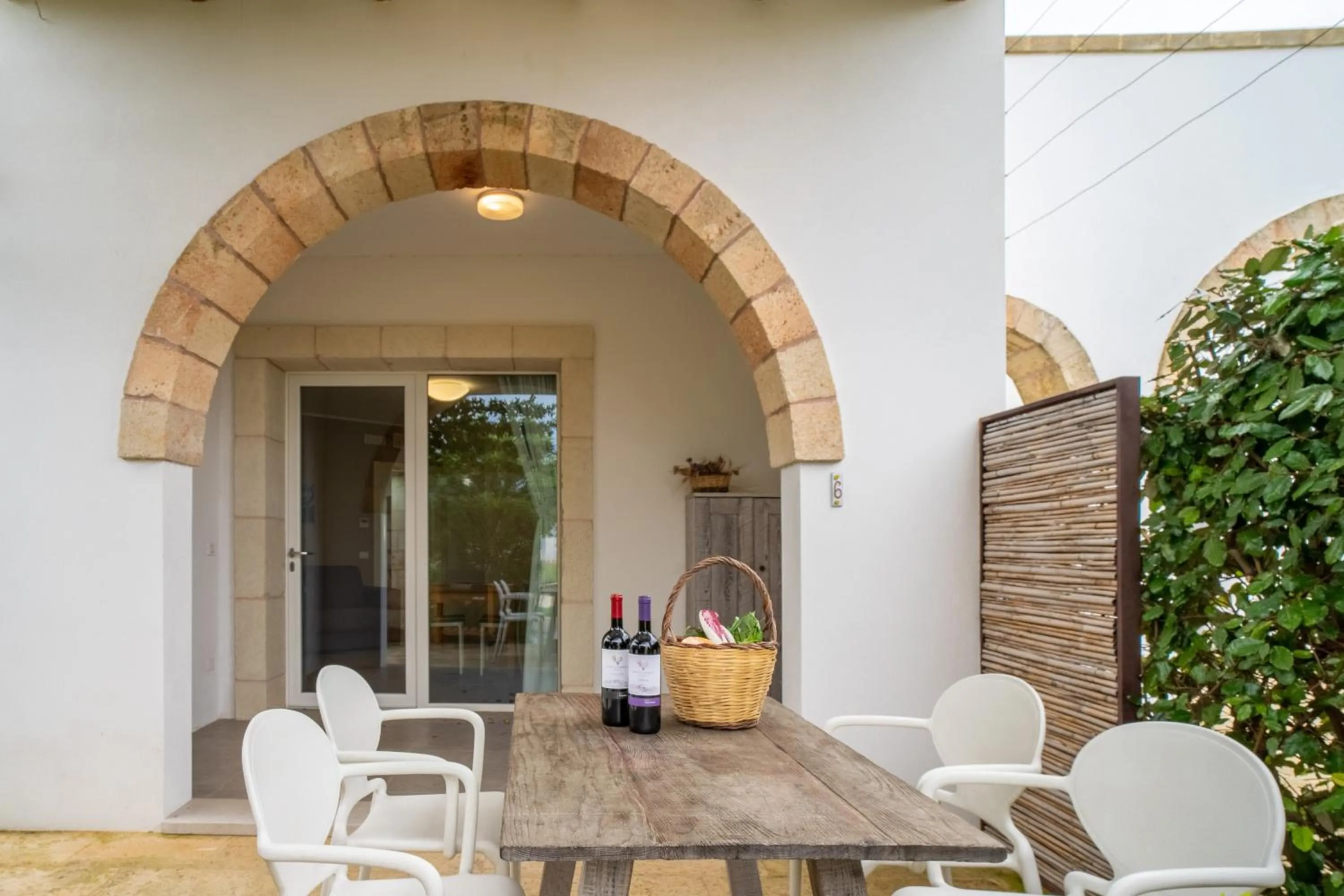 Patio in Agriturismo Vigna Corallo