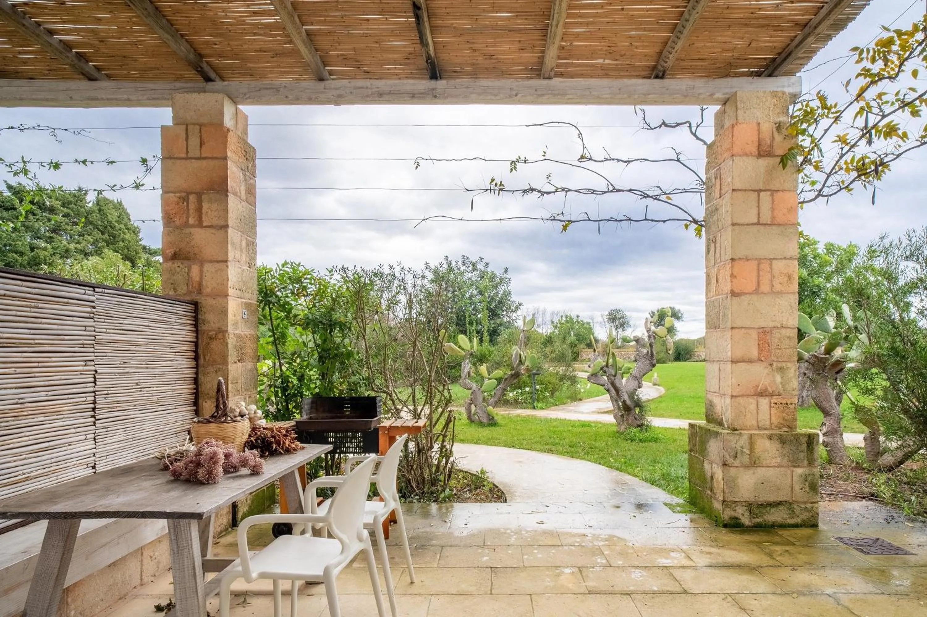 Patio in Agriturismo Vigna Corallo