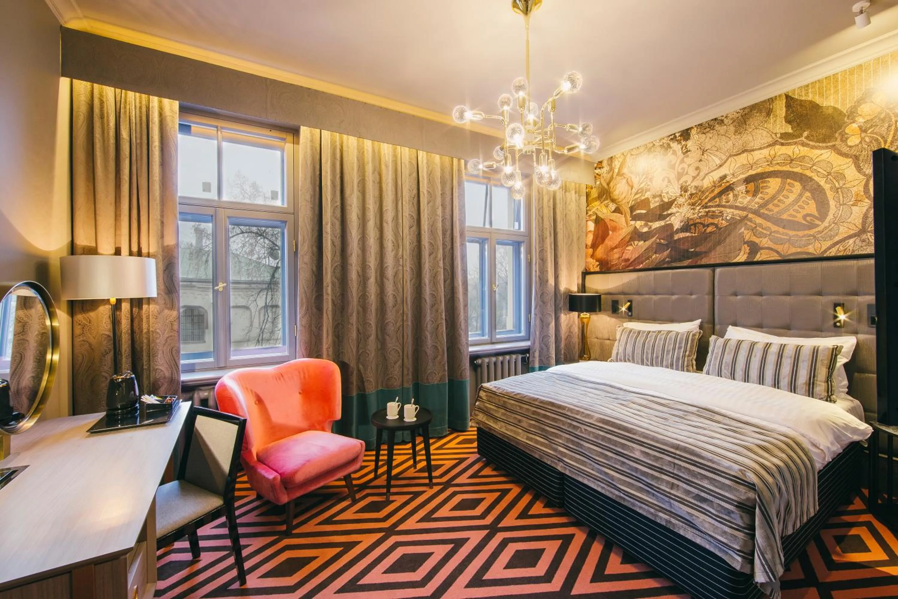 Bedroom, Bed in Grand Poet Hotel and SPA by Semarah