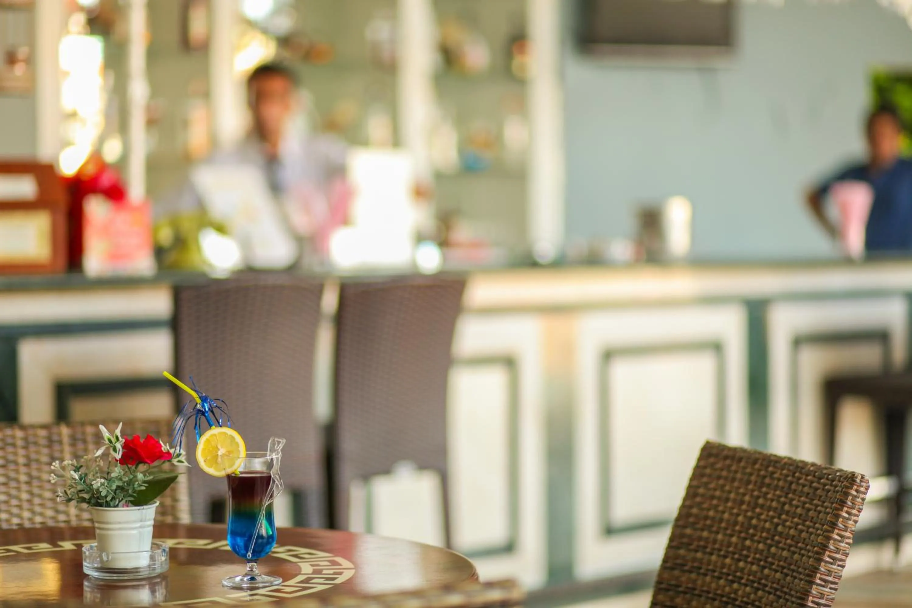 People in Pine House by Werde Hotels