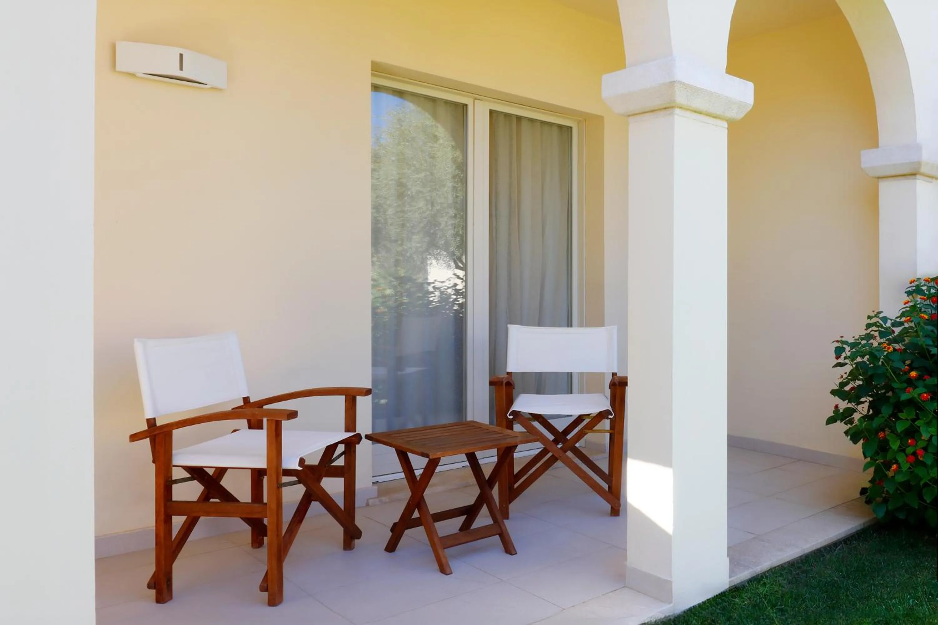Balcony/Terrace in Spiagge San Pietro, a charming & relaxing resort