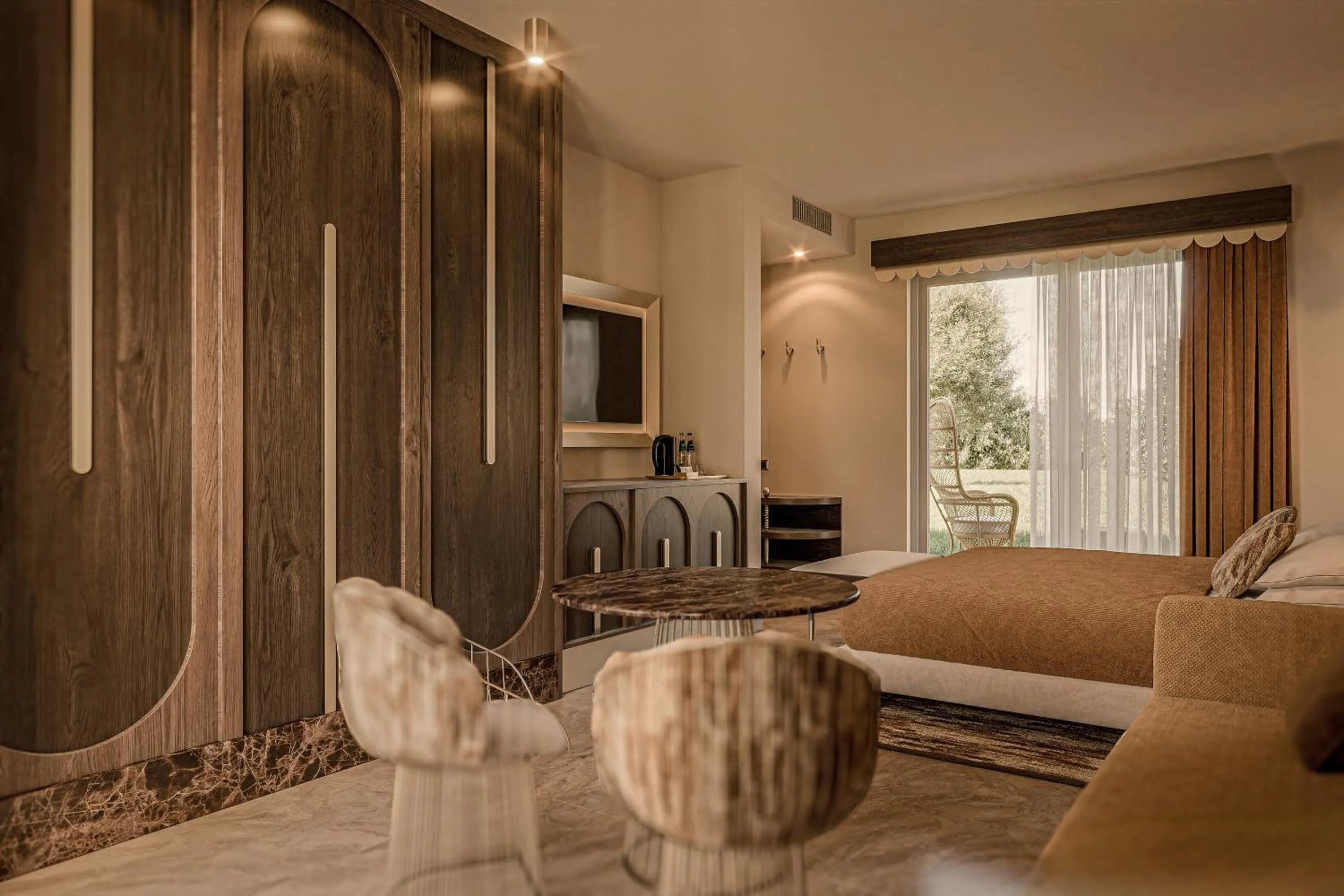 Bedroom, Bed in Spiagge San Pietro, a charming & relaxing resort