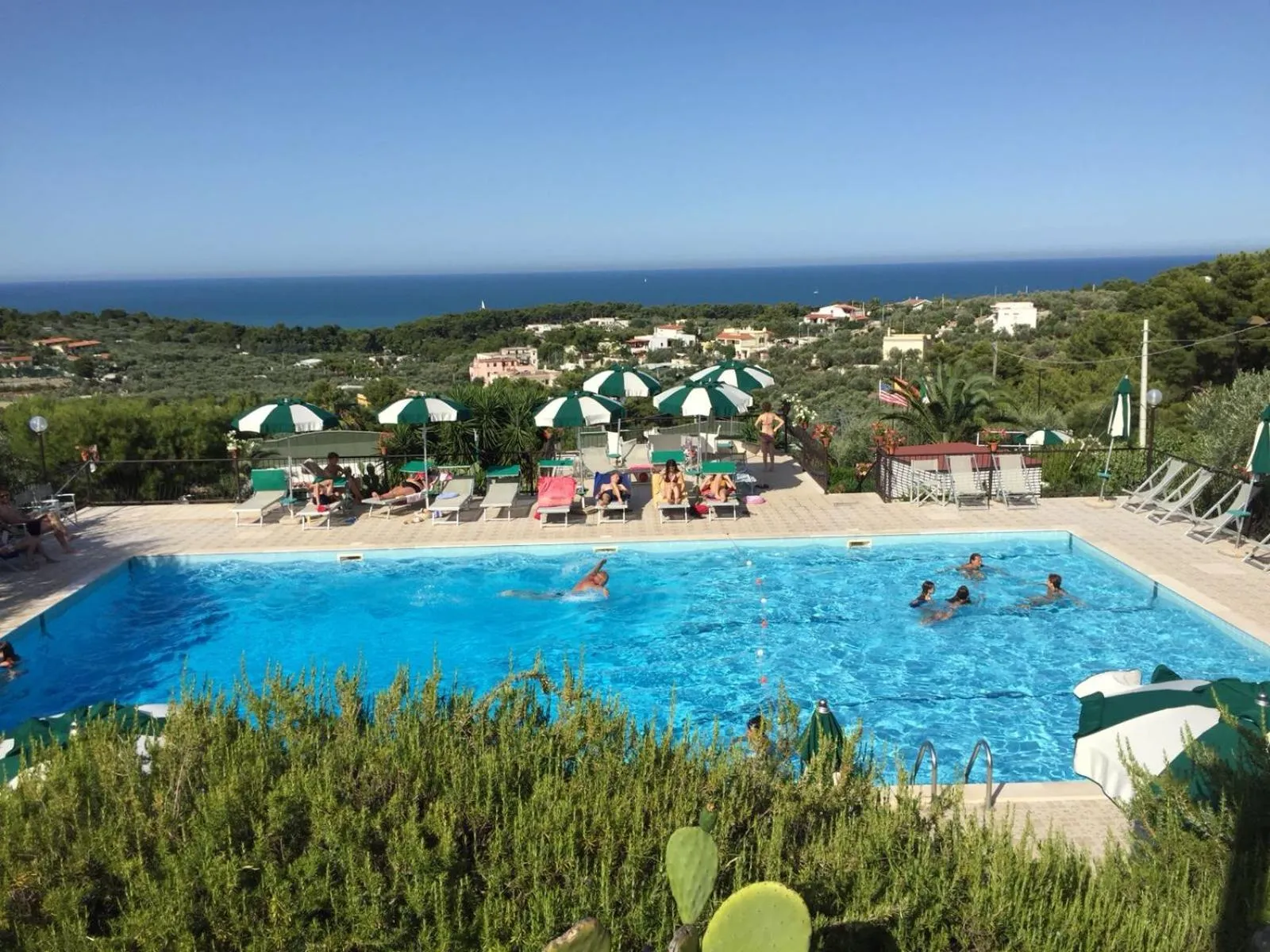 Pool view in Villaggio Passo Dell'Arciprete