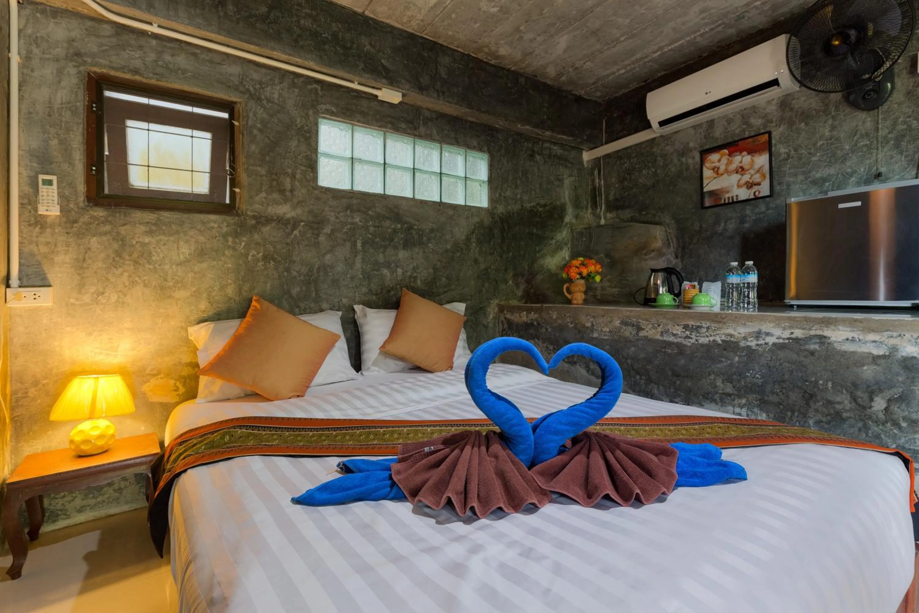 Bed in Kanya Cozy Bungalows Kata