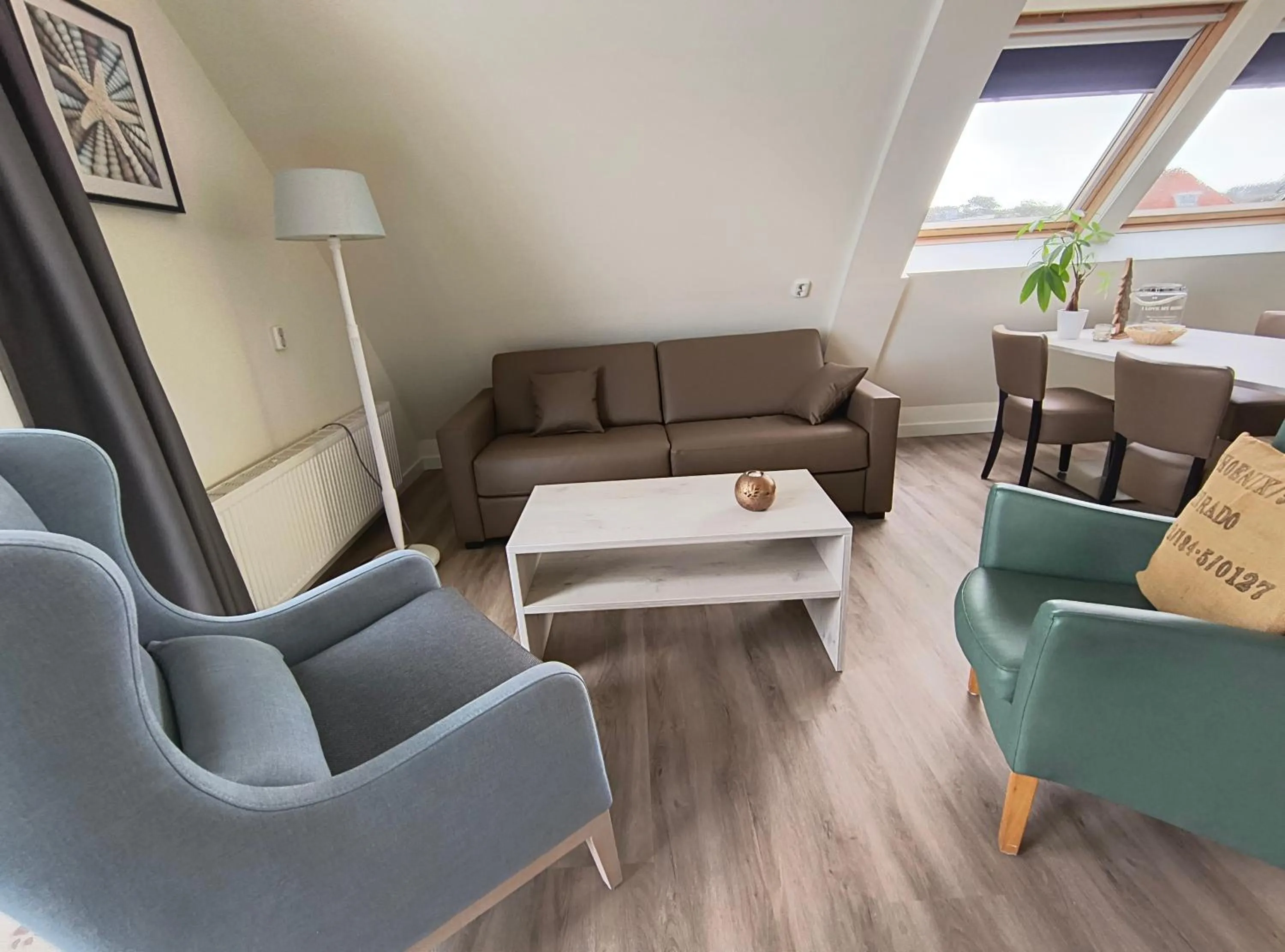 Seating area in Hotel Rasch