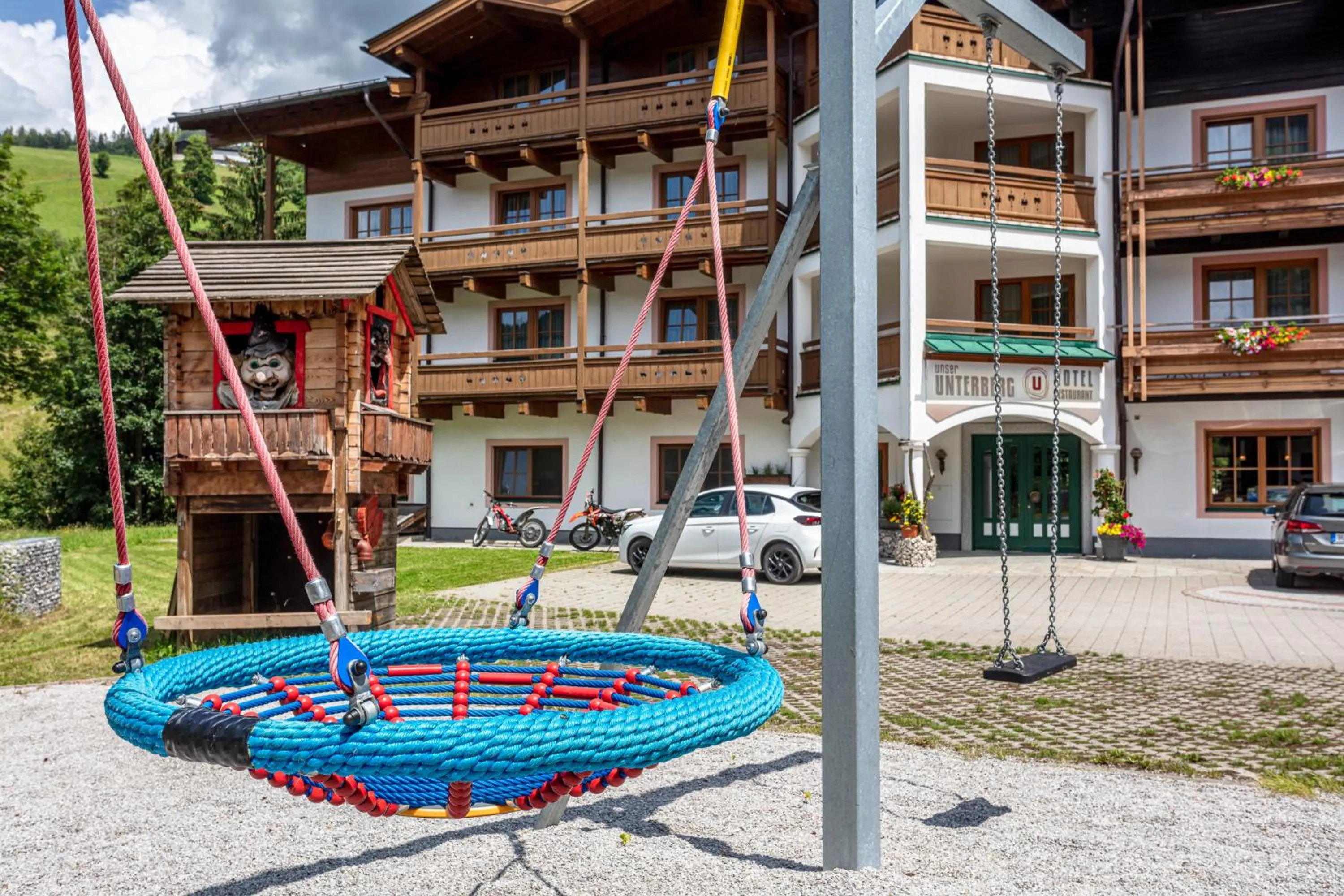 Children play ground in Hotel Unser Unterberg