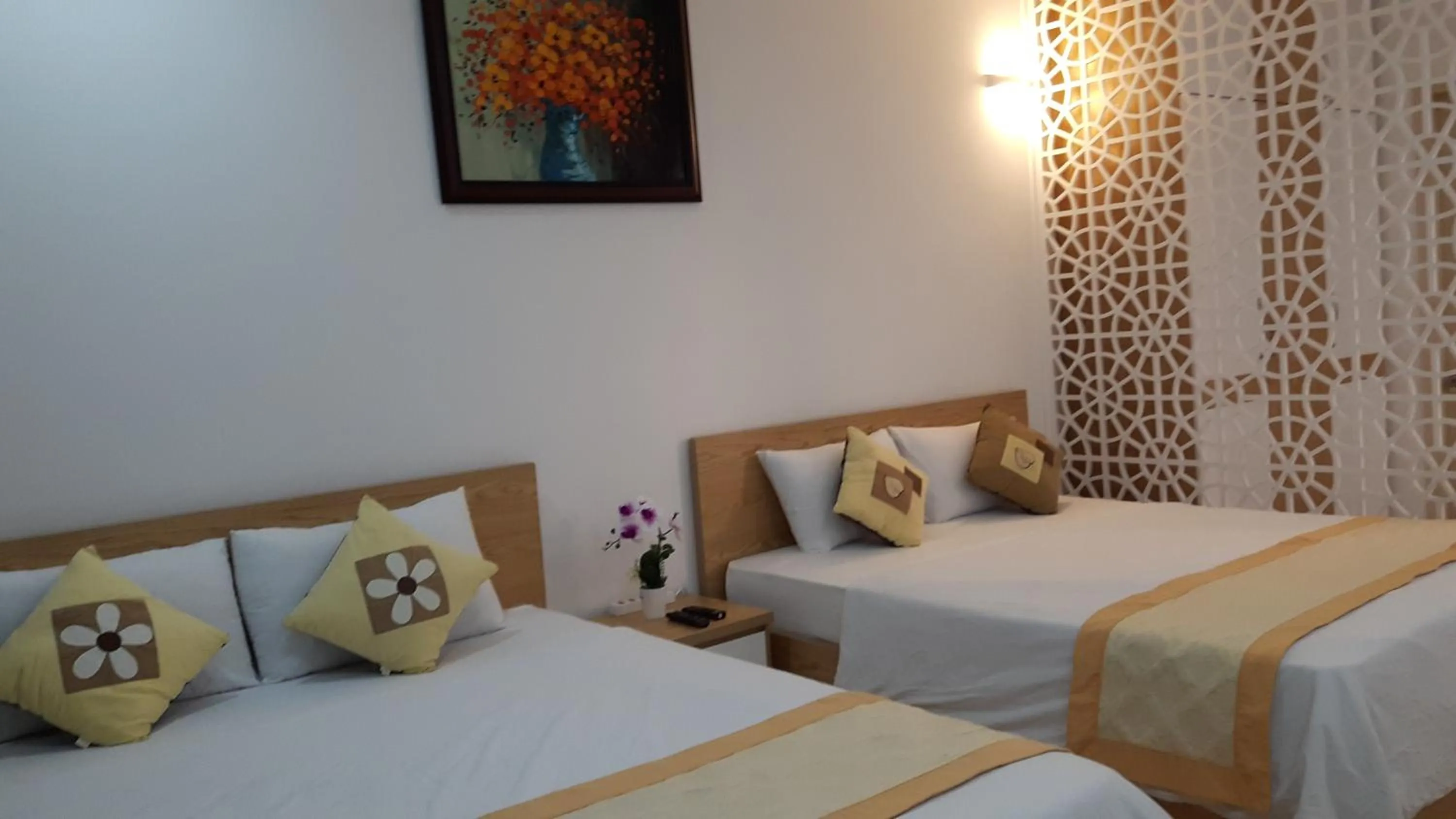 Bed in The Grand Condotel