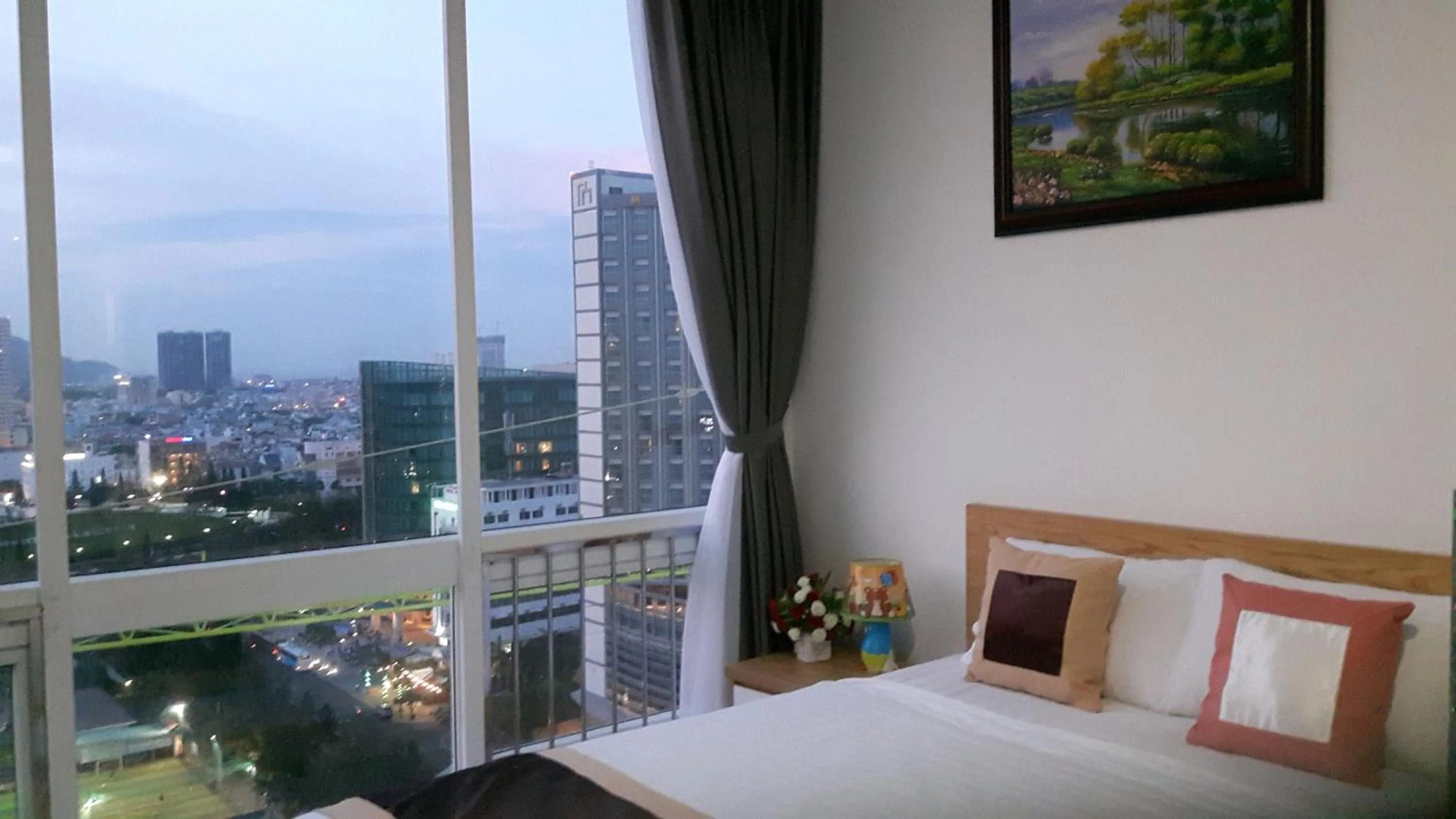 Bed in The Grand Condotel