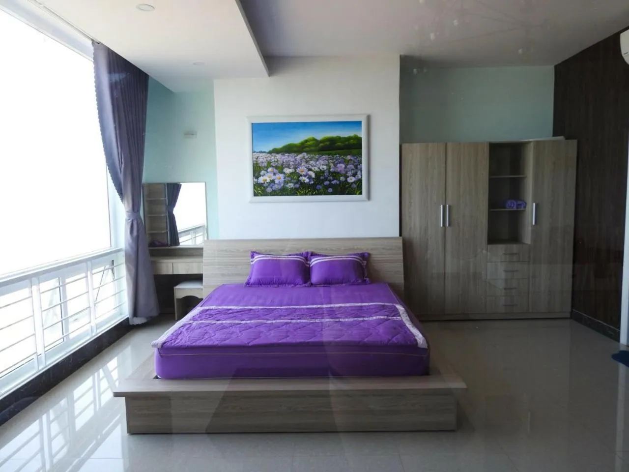 Bed in The Grand Condotel