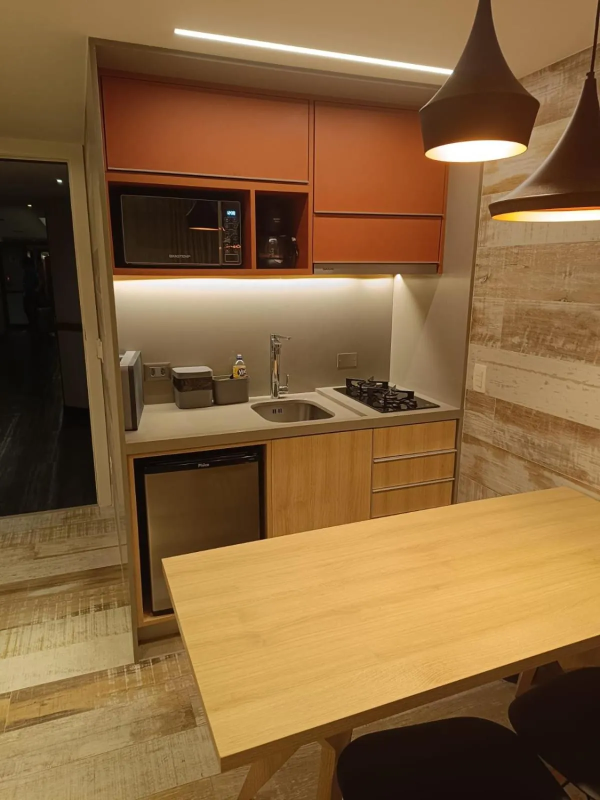 Kitchen or kitchenette in H4 La Residence Paulista