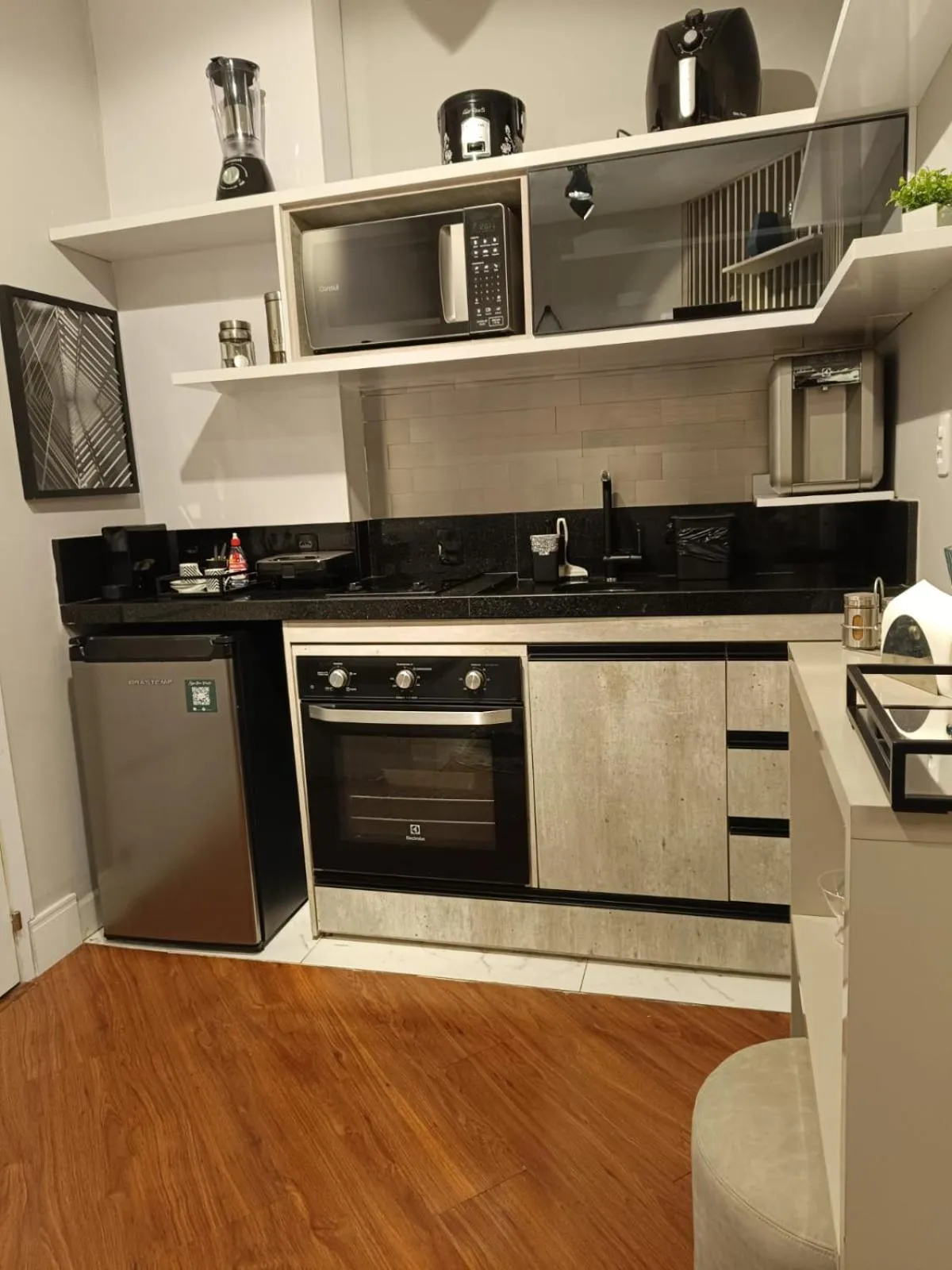 Kitchen or kitchenette in H4 La Residence Paulista