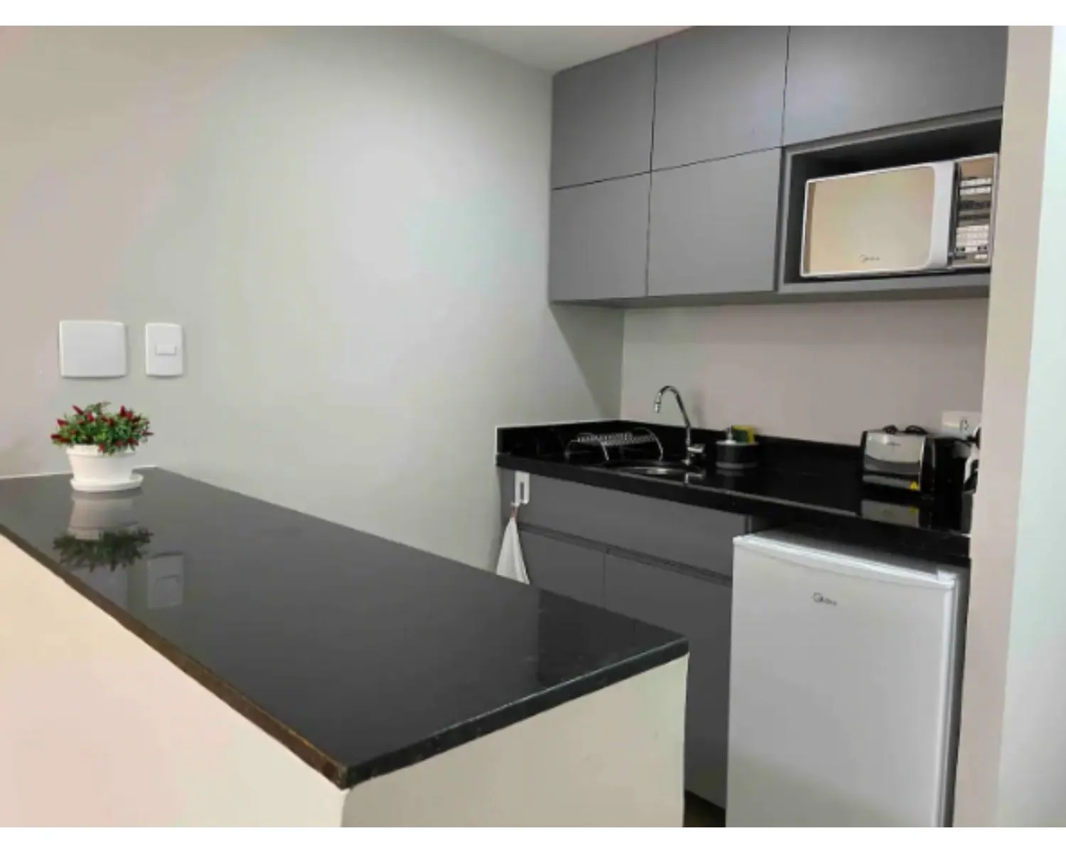 Kitchen or kitchenette in H4 La Residence Paulista