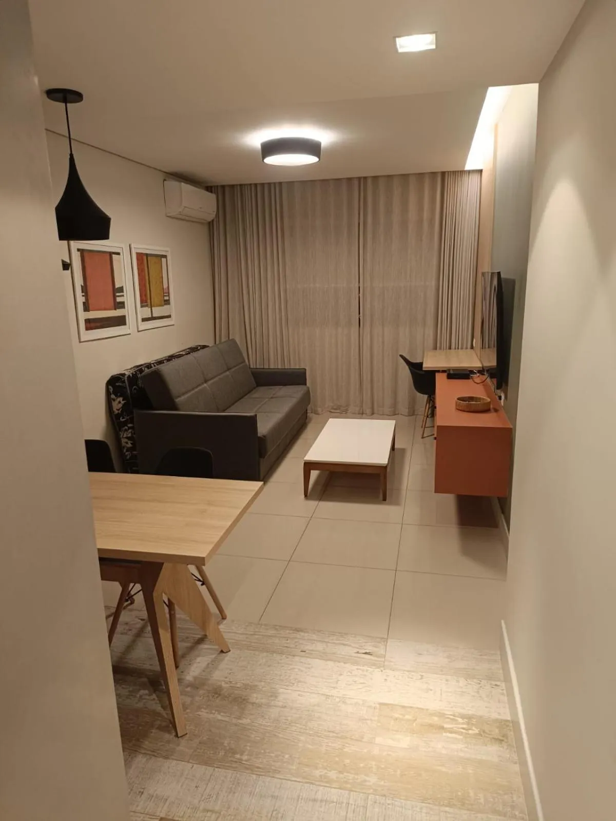 Living room, Bed in H4 La Residence Paulista