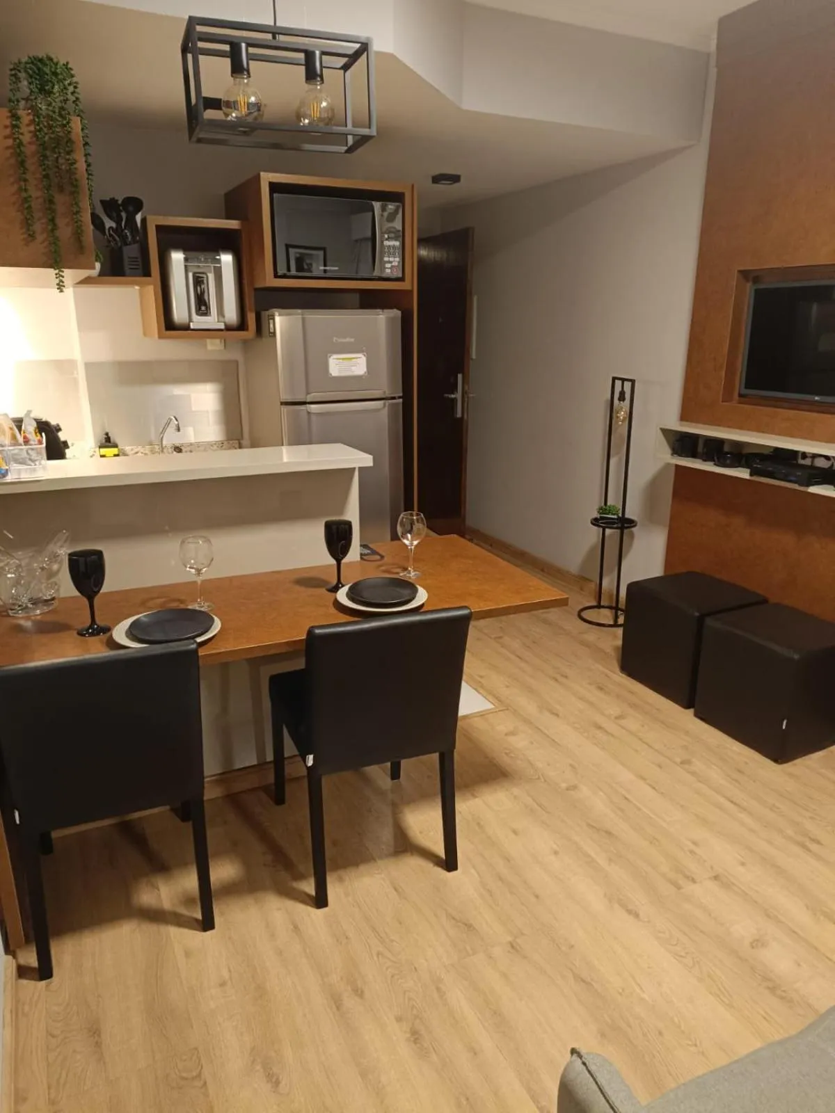 Kitchen or kitchenette in H4 La Residence Paulista