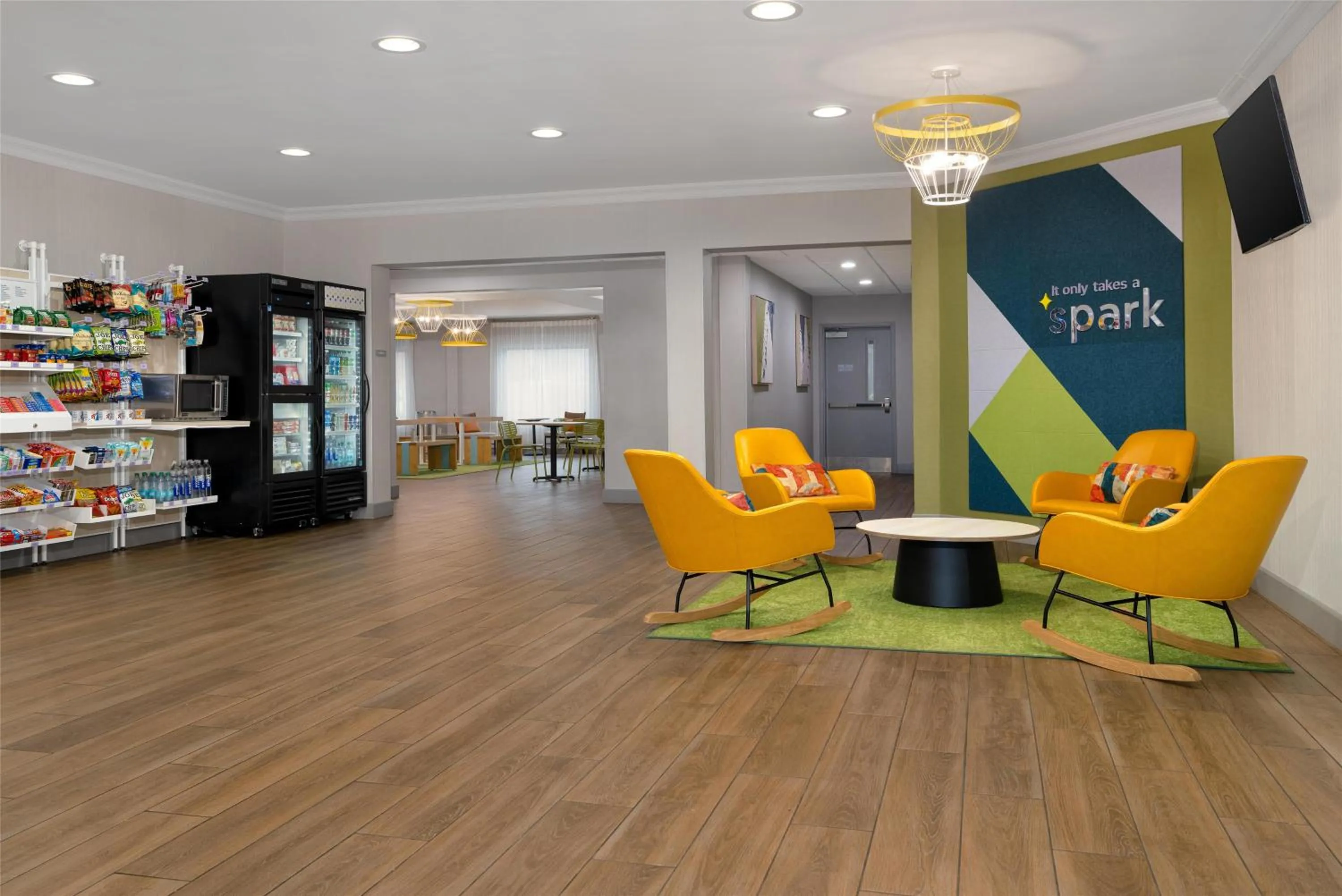 Lobby or reception in Spark by Hilton Rahway