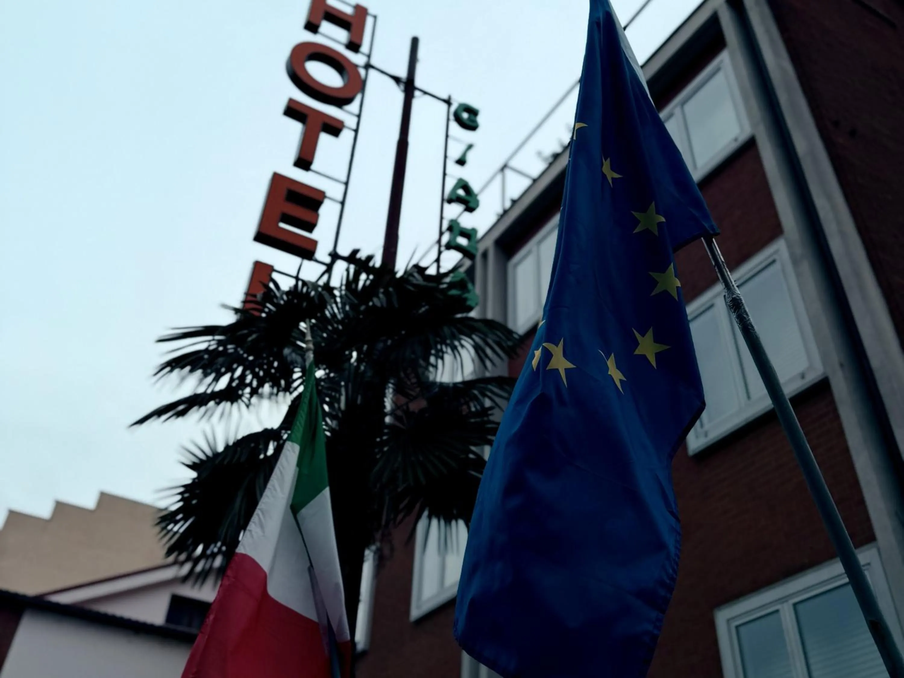 Facade/entrance in Hotel Giada