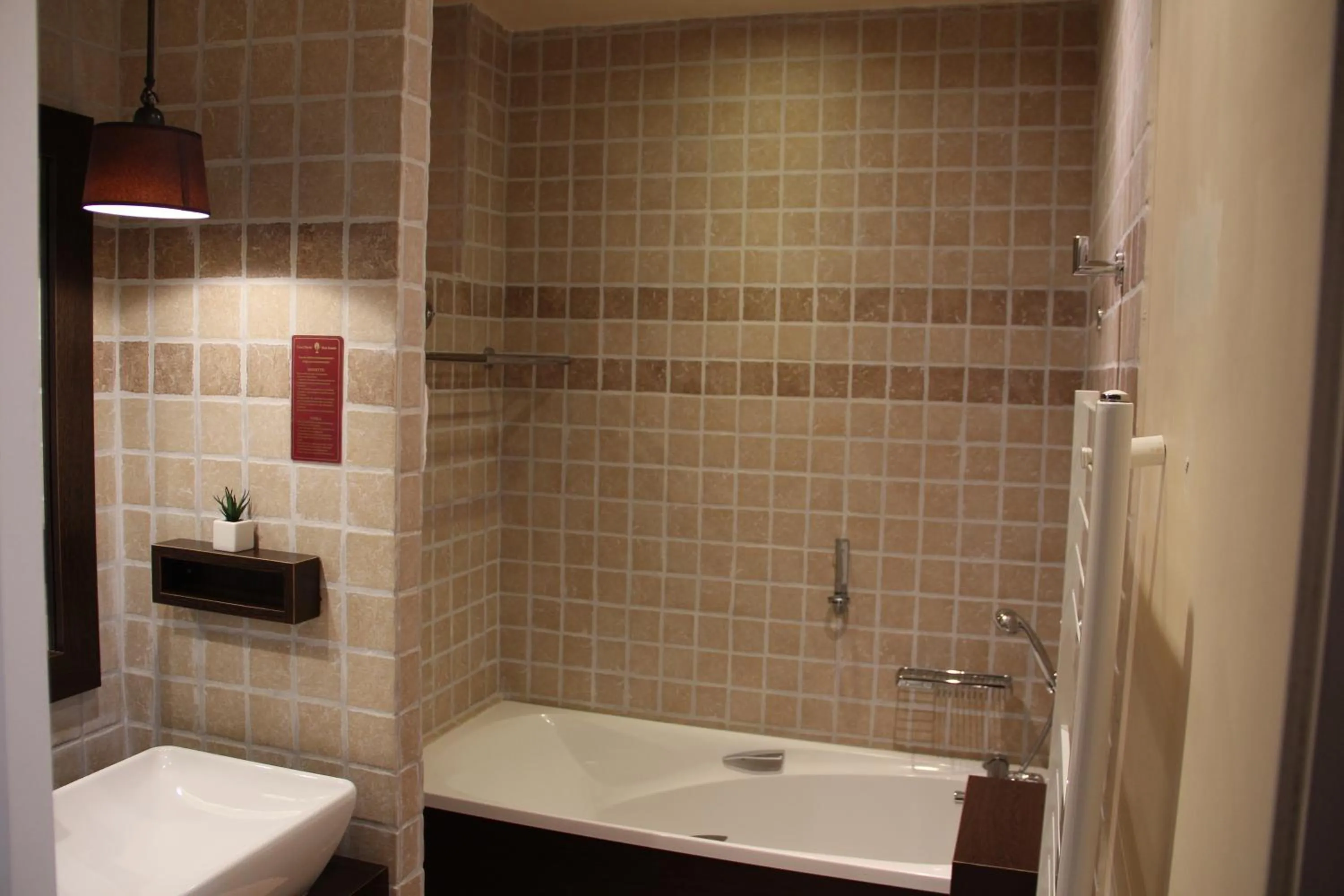 Bathroom in Hôtel de La Fossette