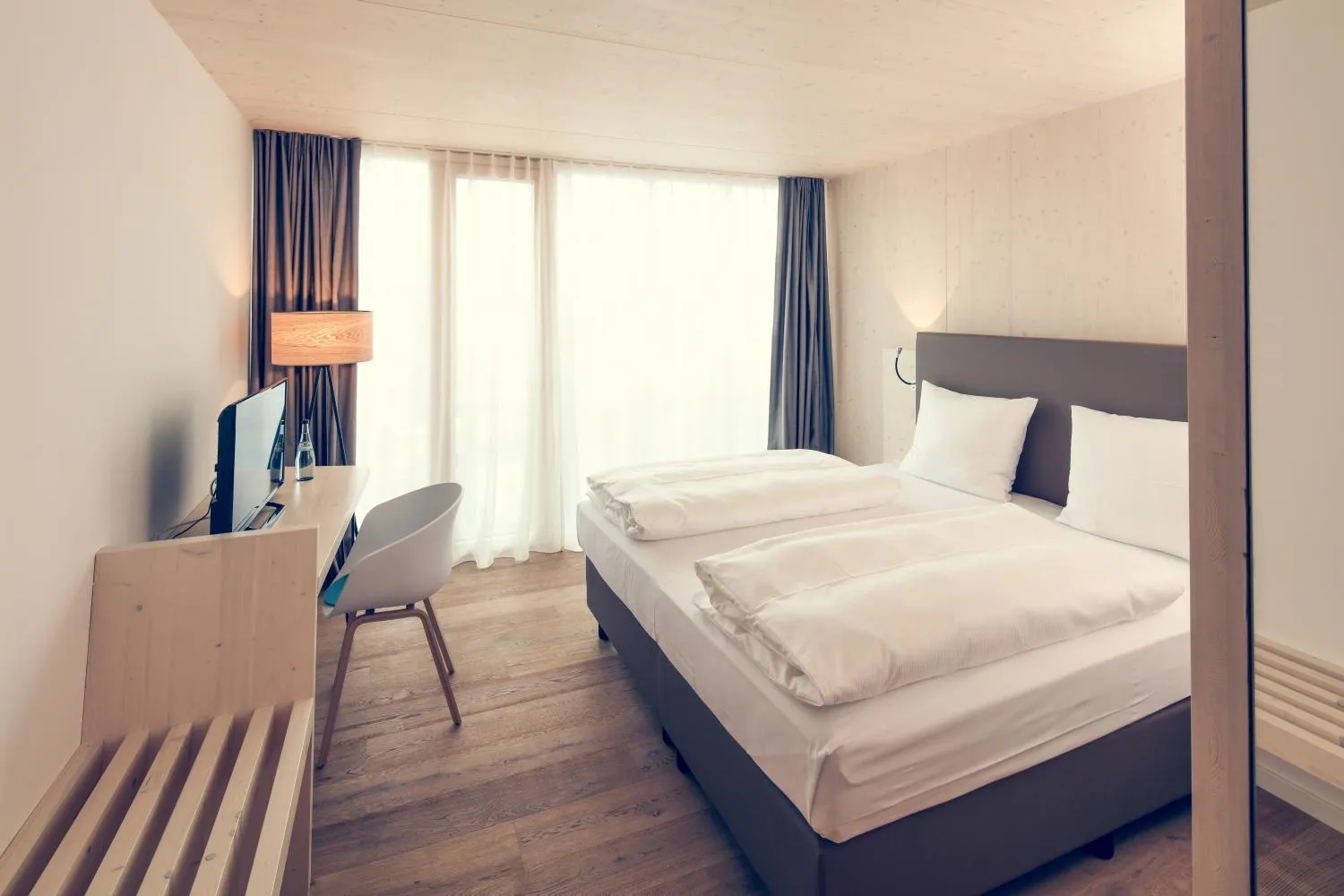 Bed in Klingenstein AKZENT Hotel Wirtshaus Brauerei