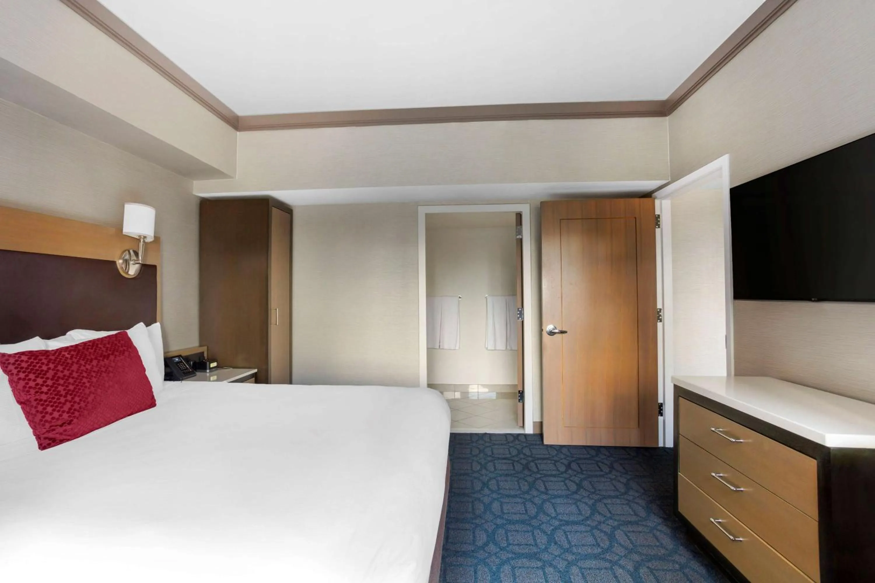 Bed in Hilton Club New York