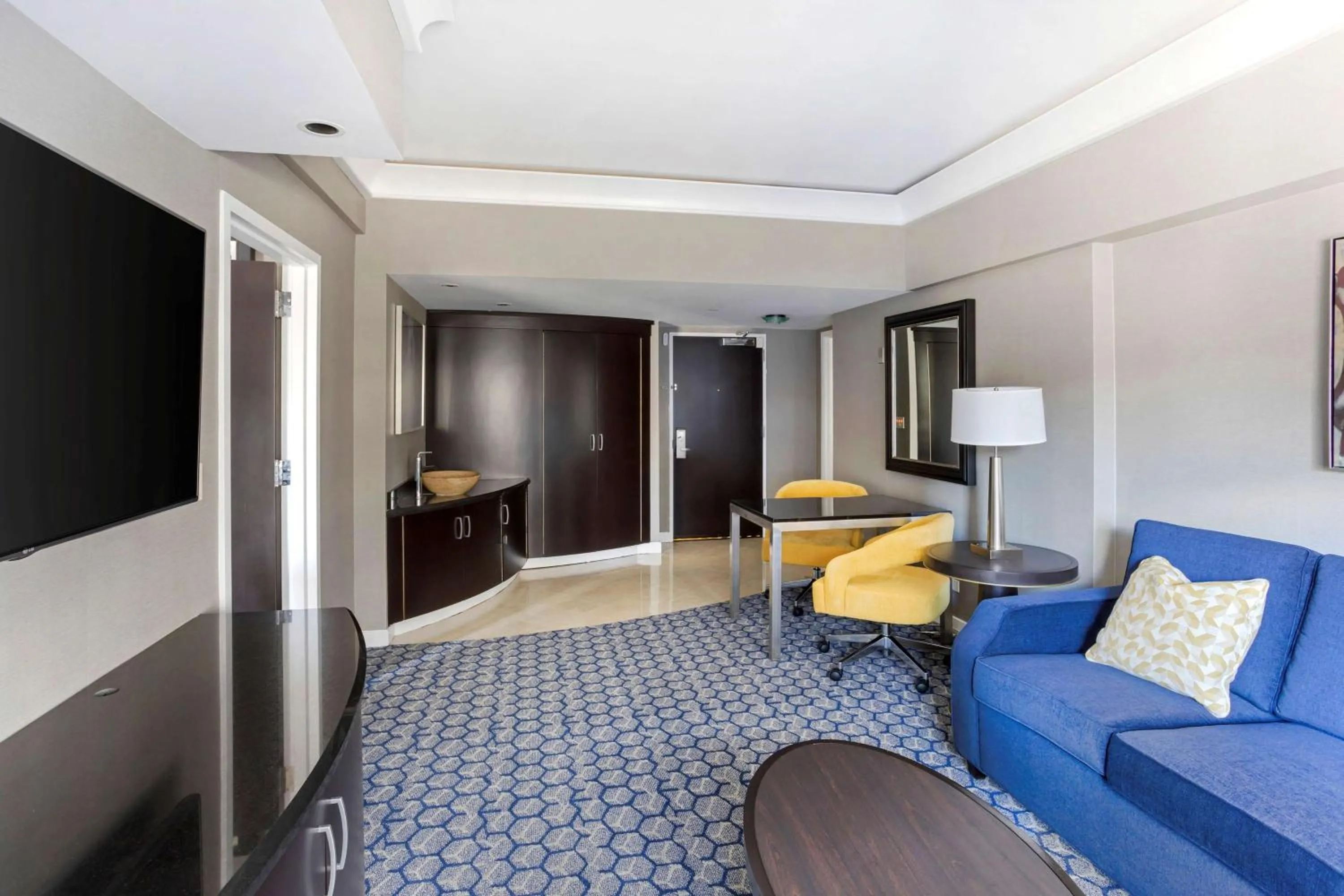 Living room in Hilton Club New York