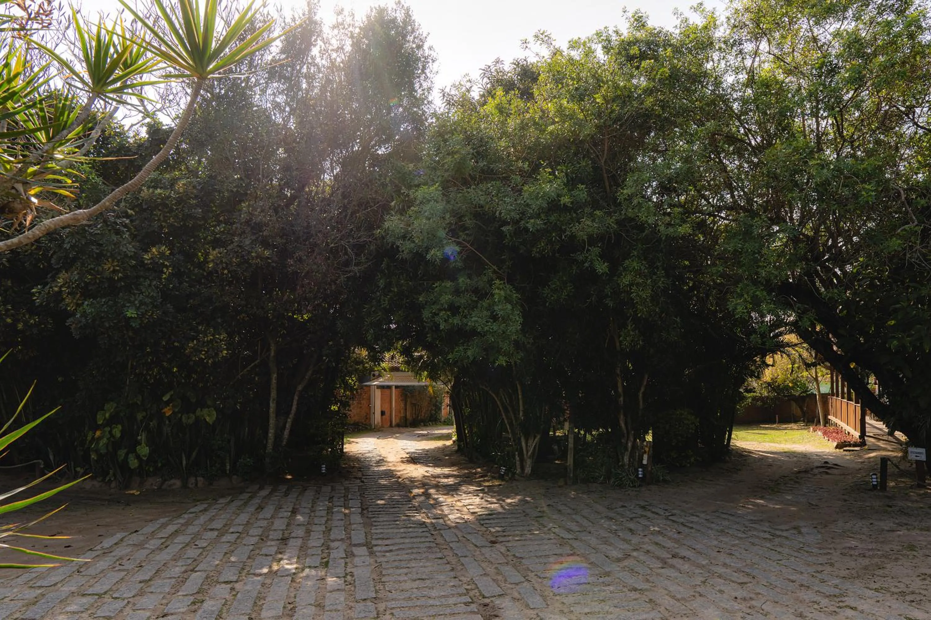 Garden in Pousada Porto dos Casais