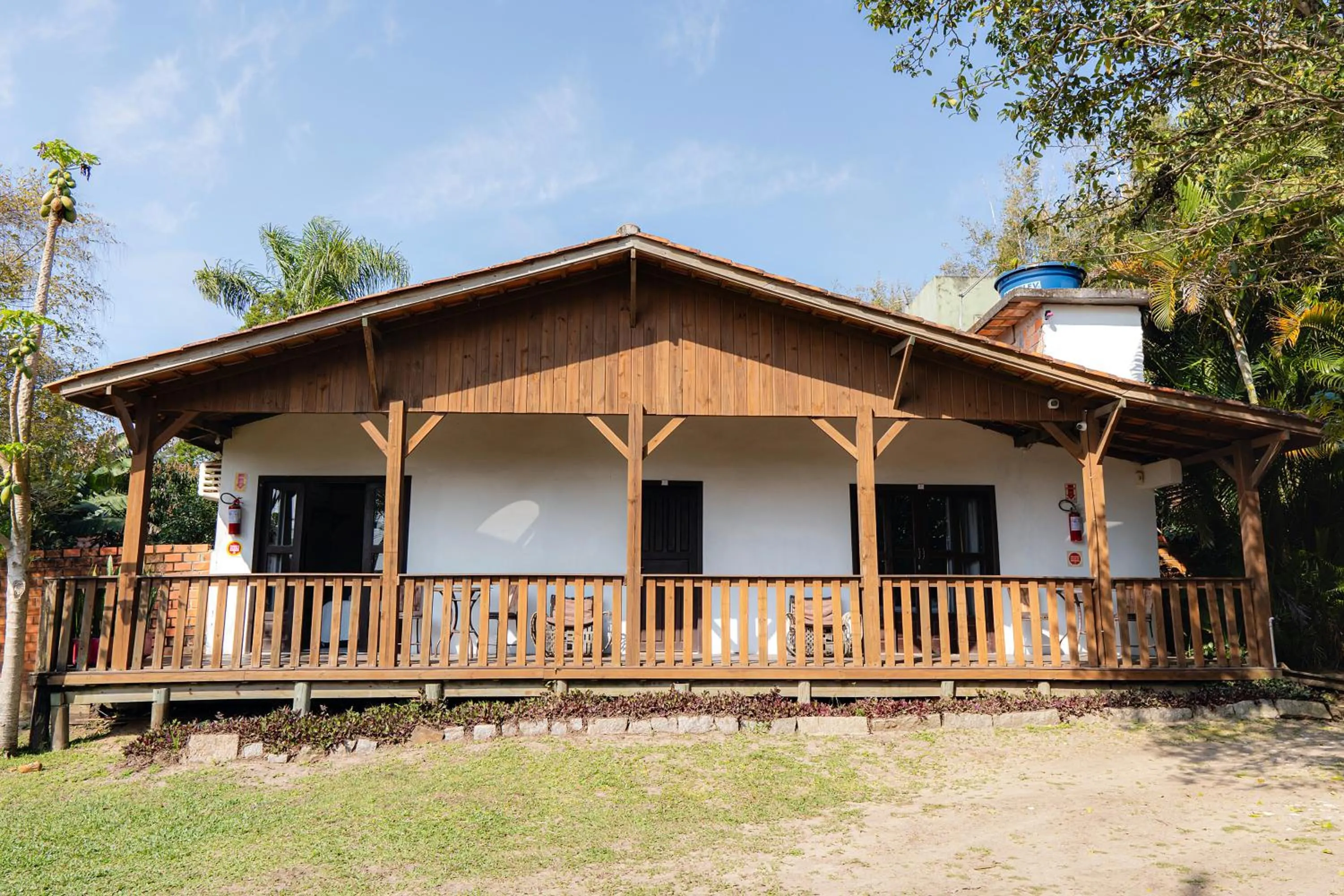 Patio in Pousada Porto dos Casais