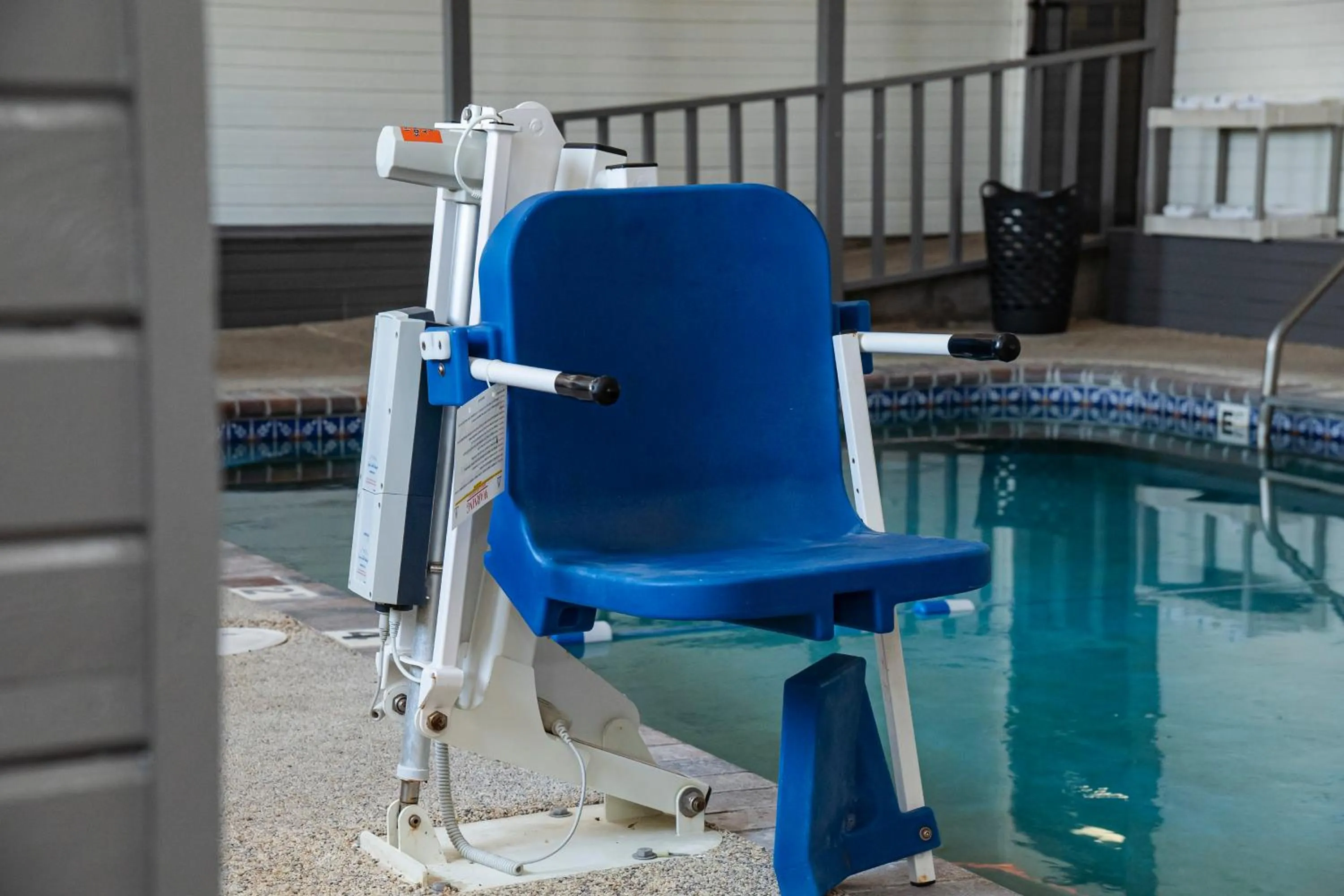 Pool view in Victorian Inn & Suites-York