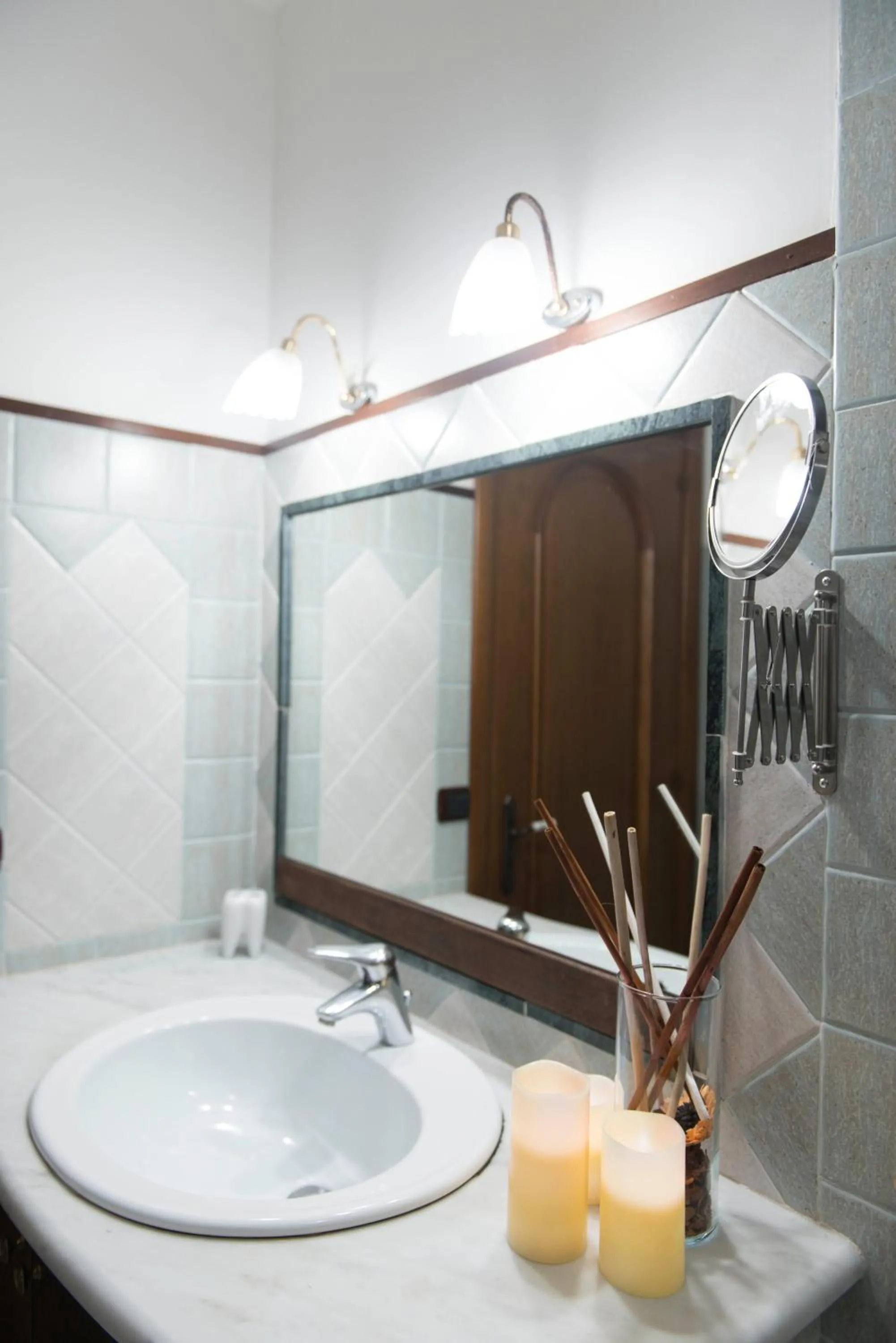 Bathroom in loft style taverna