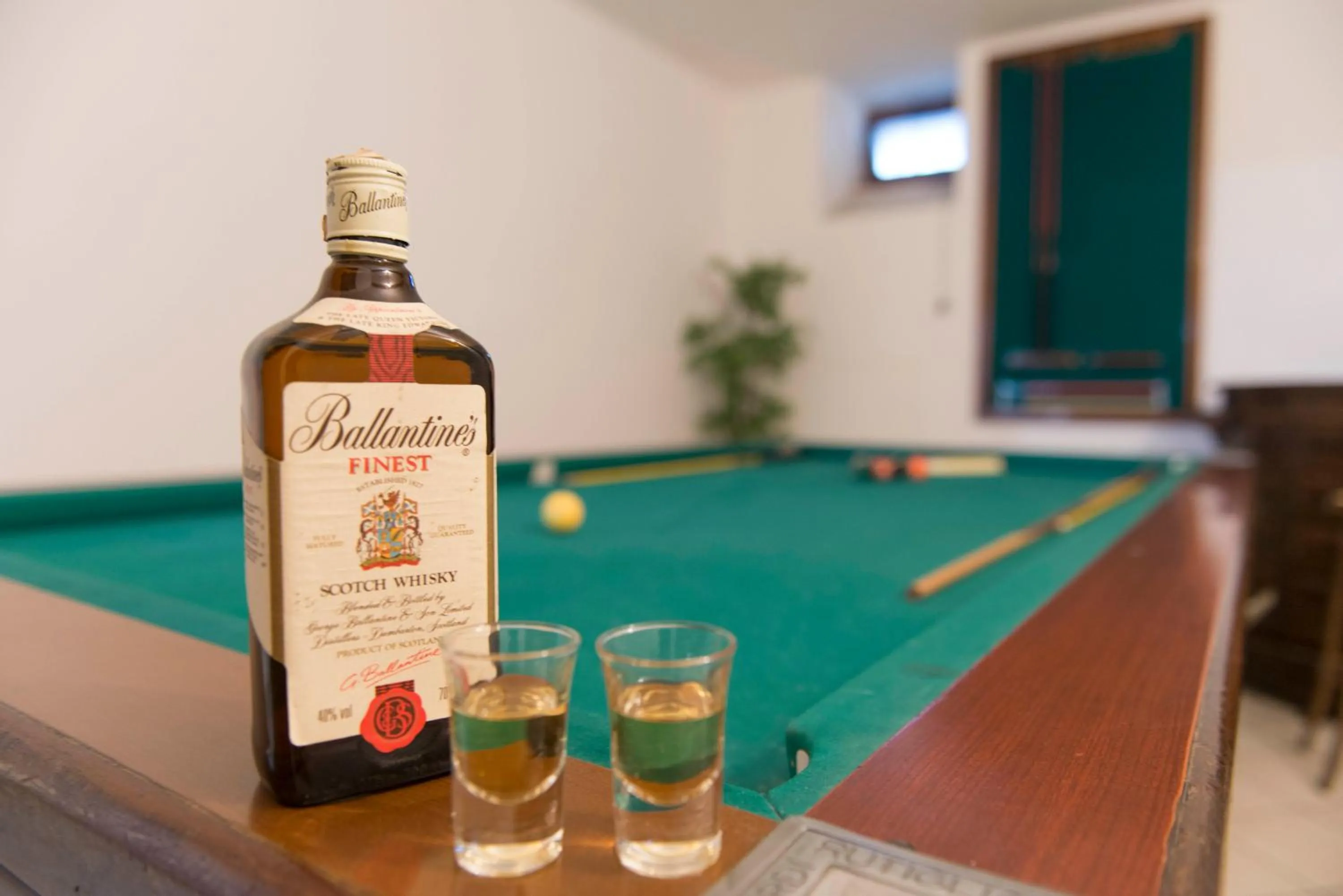 Billiard in loft style taverna