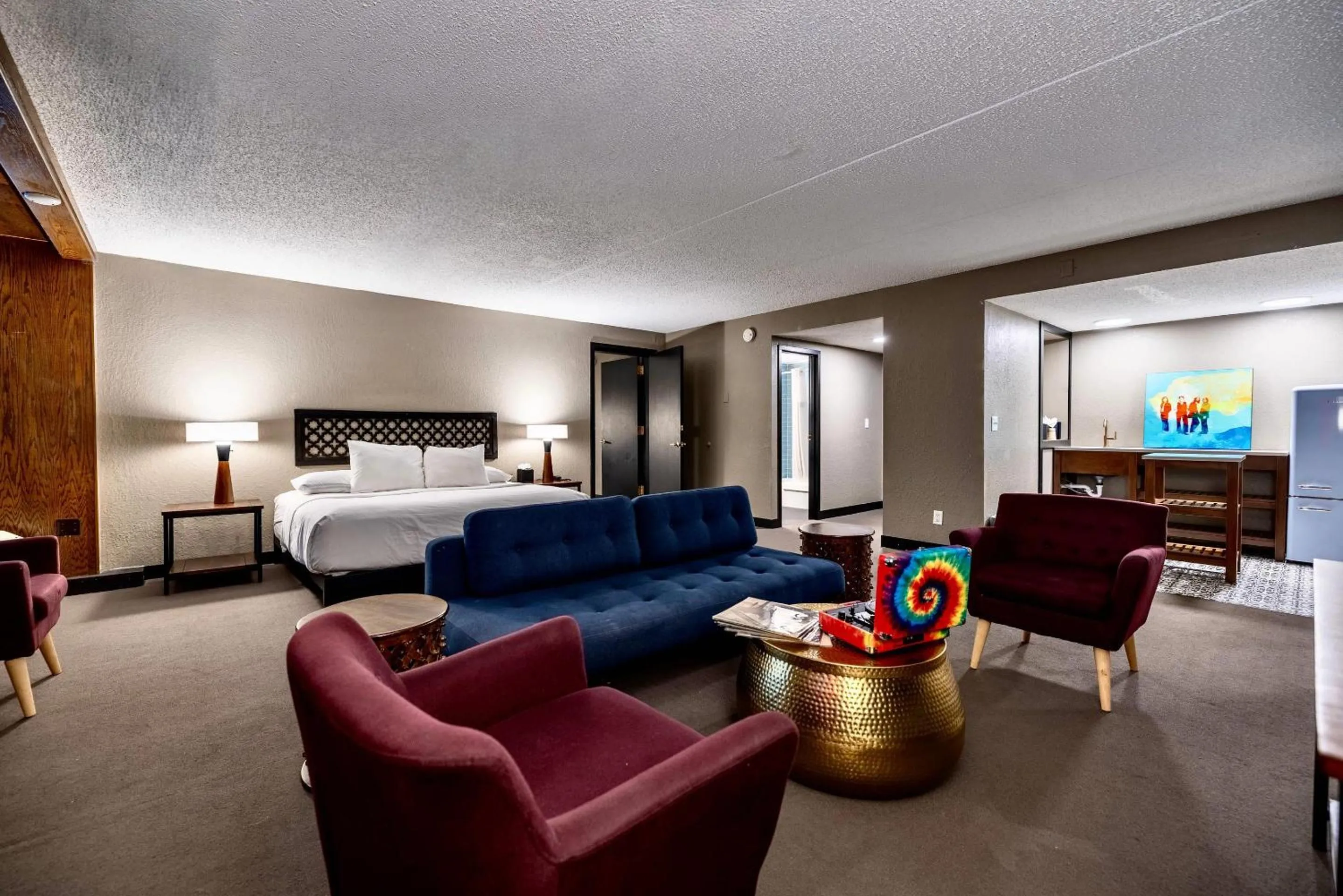 Bedroom, Bed in The Highlander Hotel, Ascend Hotel Collection