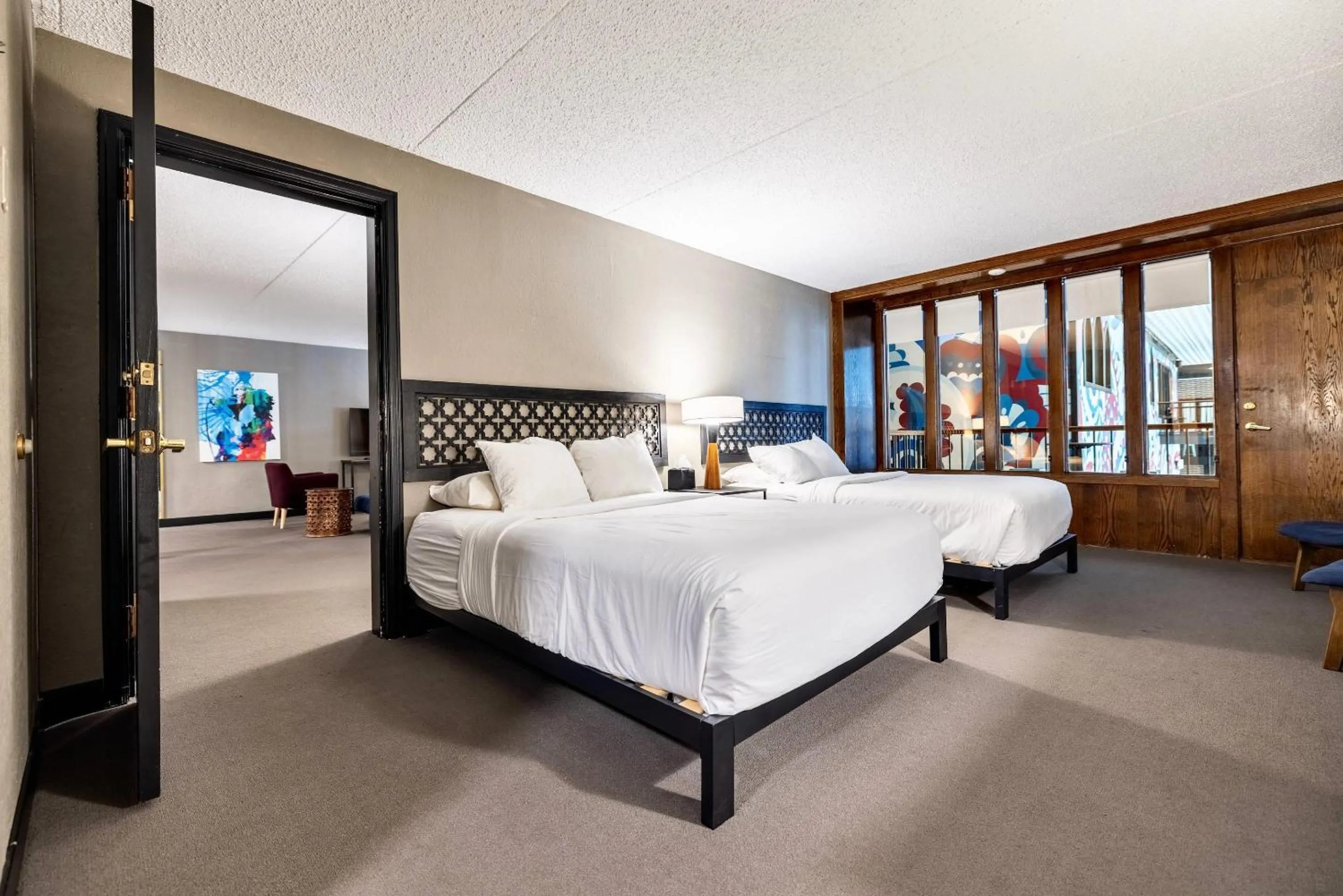 Bedroom, Bed in The Highlander Hotel, Ascend Hotel Collection