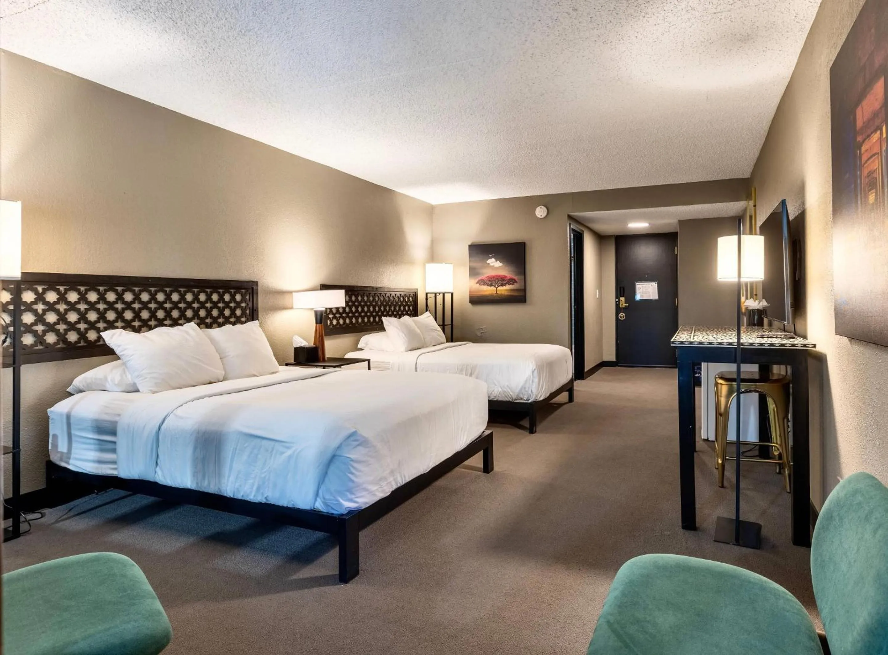 Bedroom, Bed in The Highlander Hotel, Ascend Hotel Collection