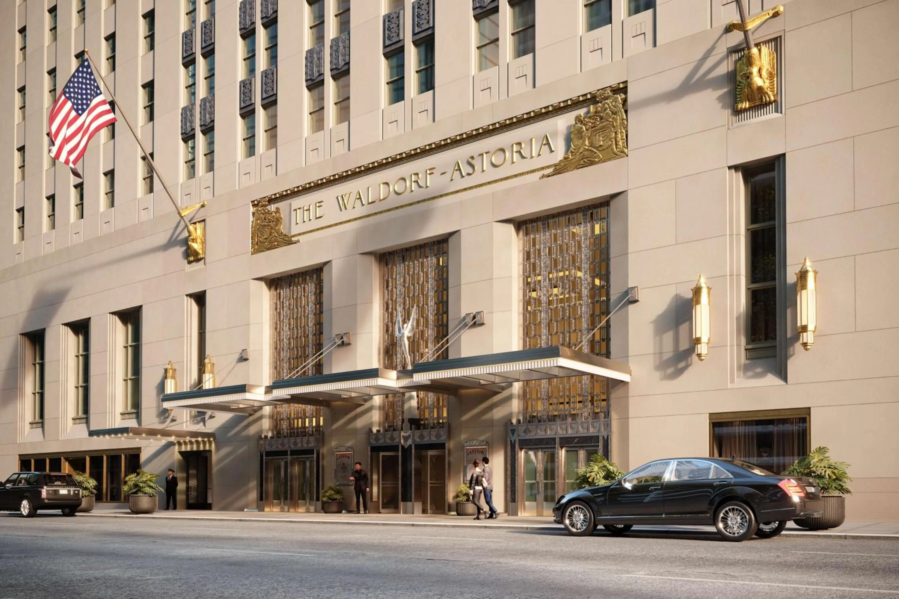 Property building in Waldorf Astoria New York