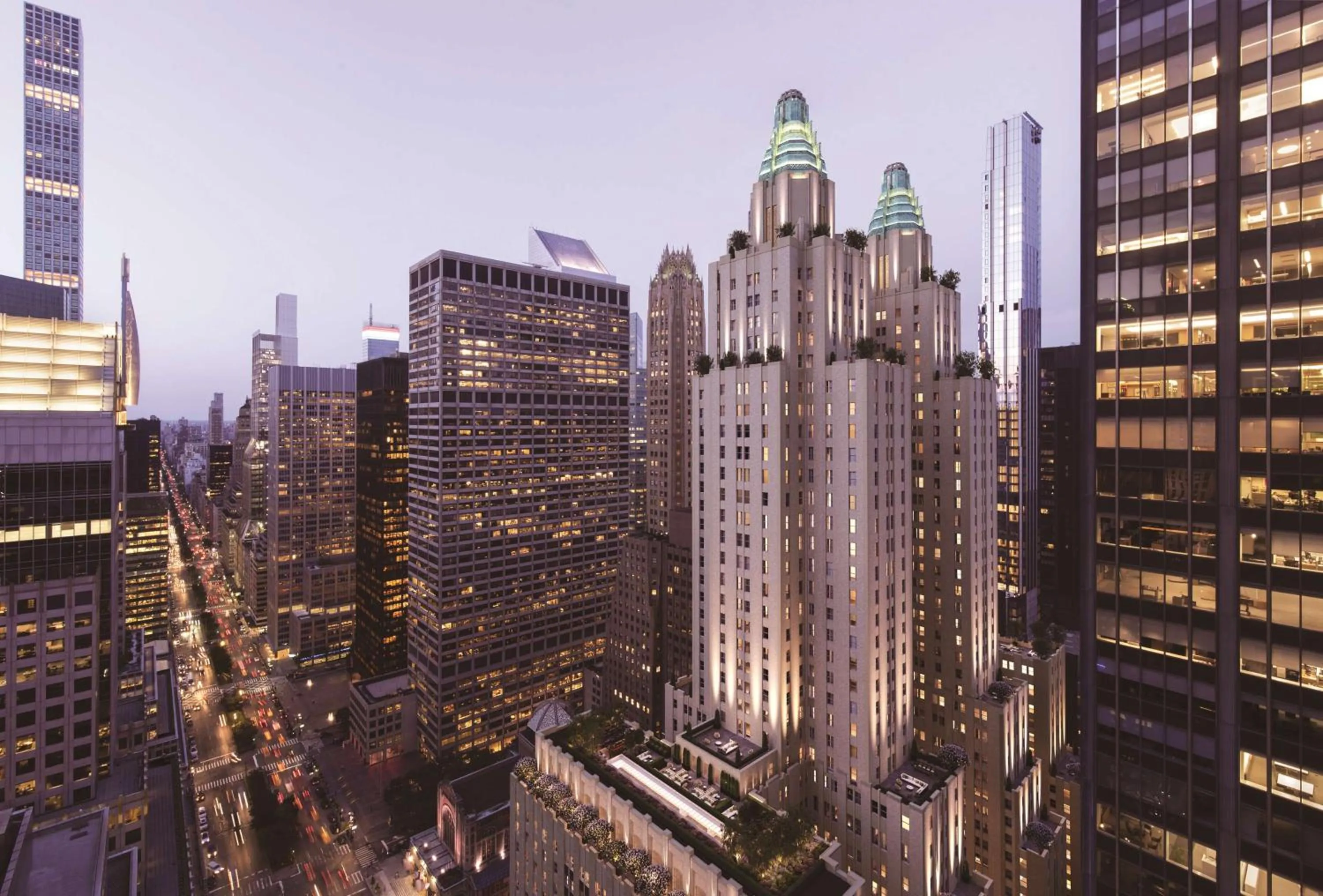 Property building in Waldorf Astoria New York