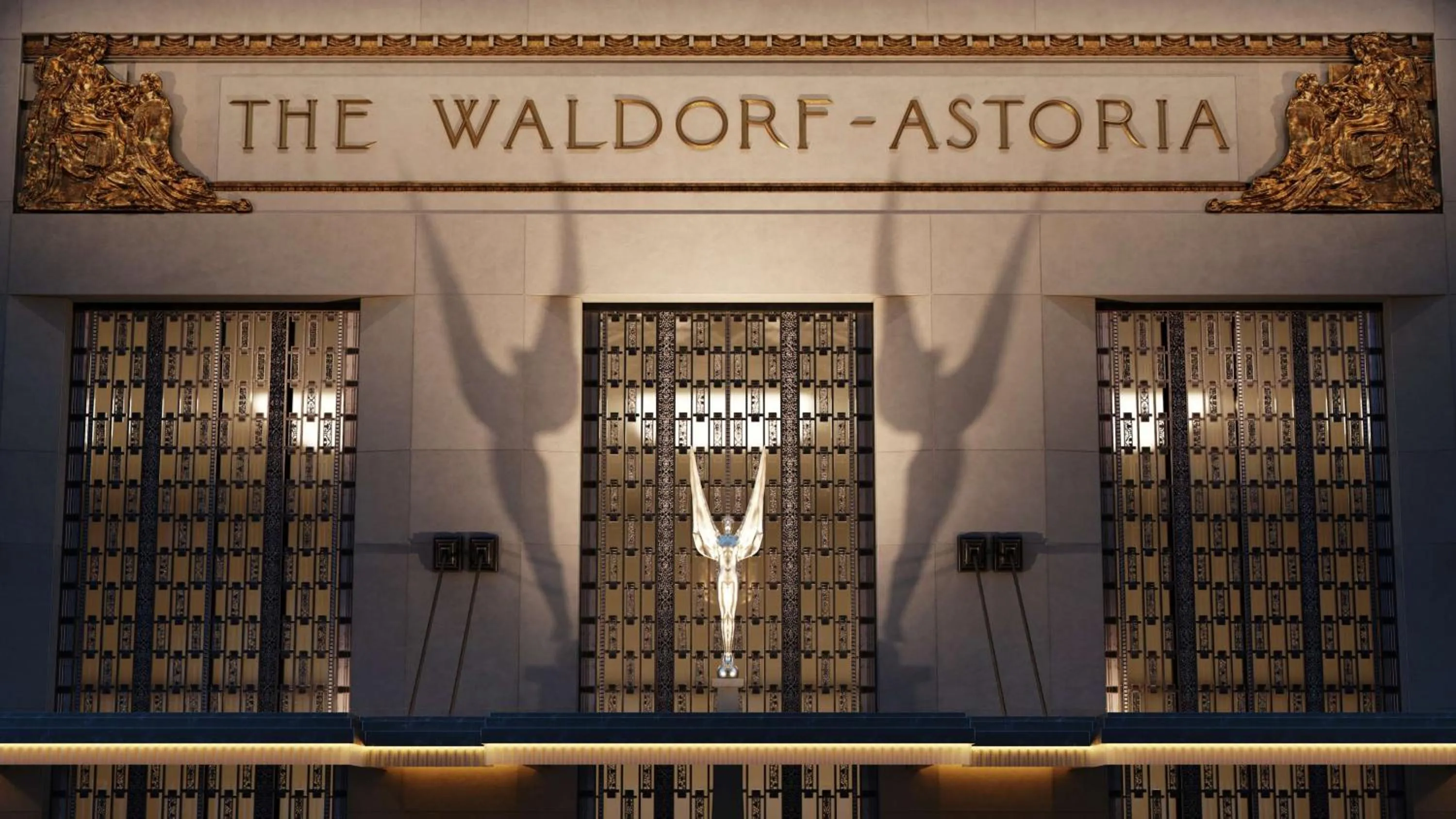 Property building in Waldorf Astoria New York