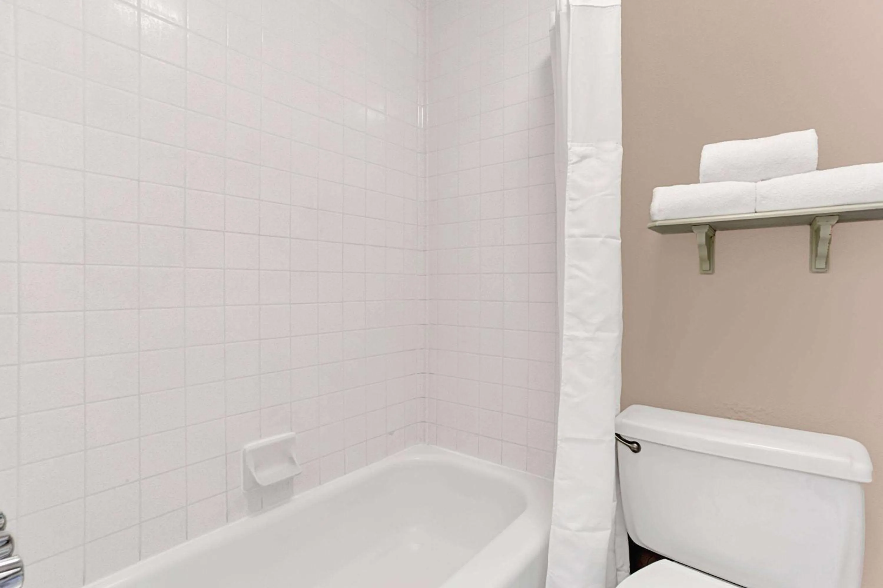 Bathroom in Days Inn by Wyndham Tucson City Center