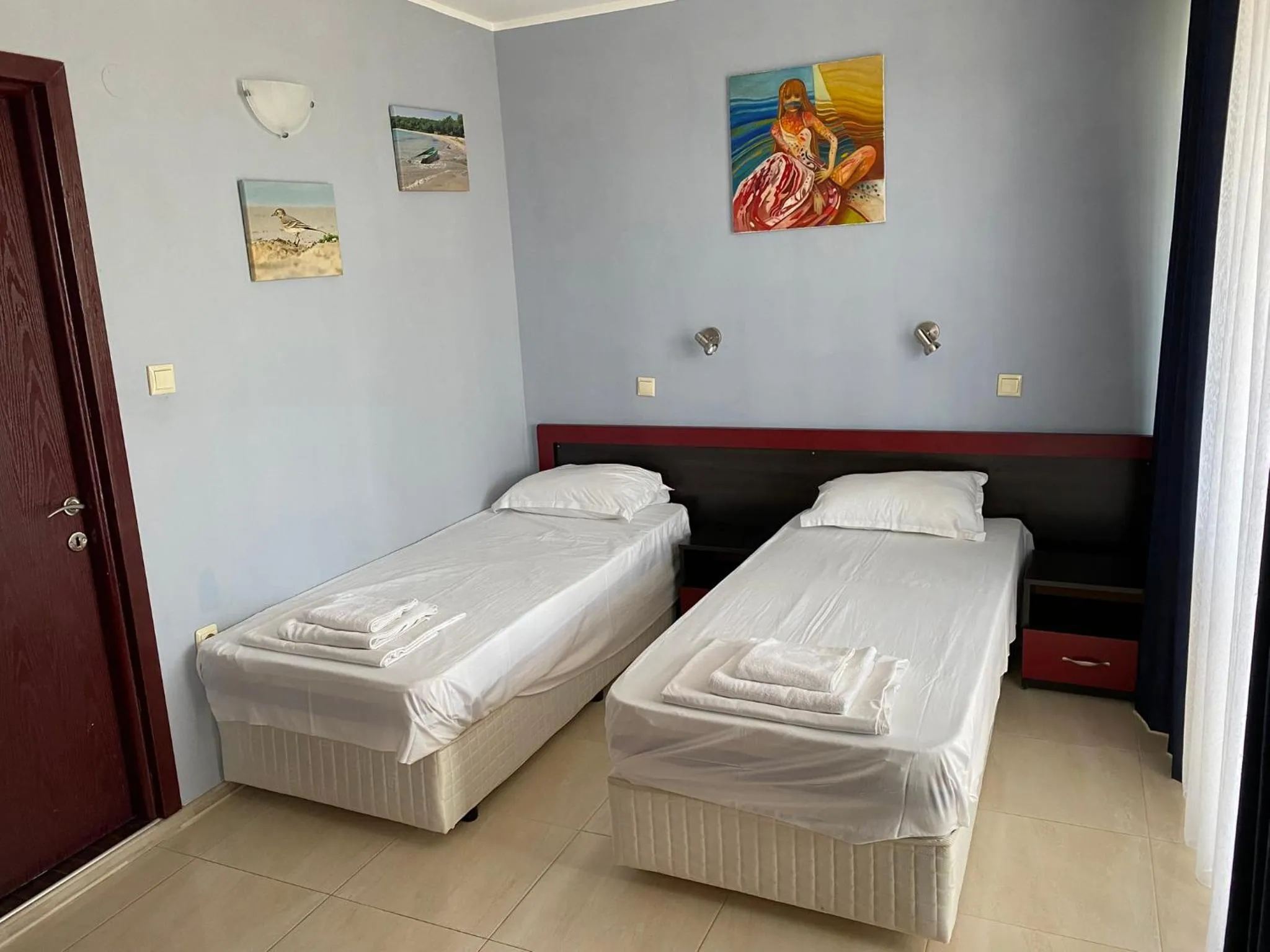 Bed in Hotel Sea Star Приморско