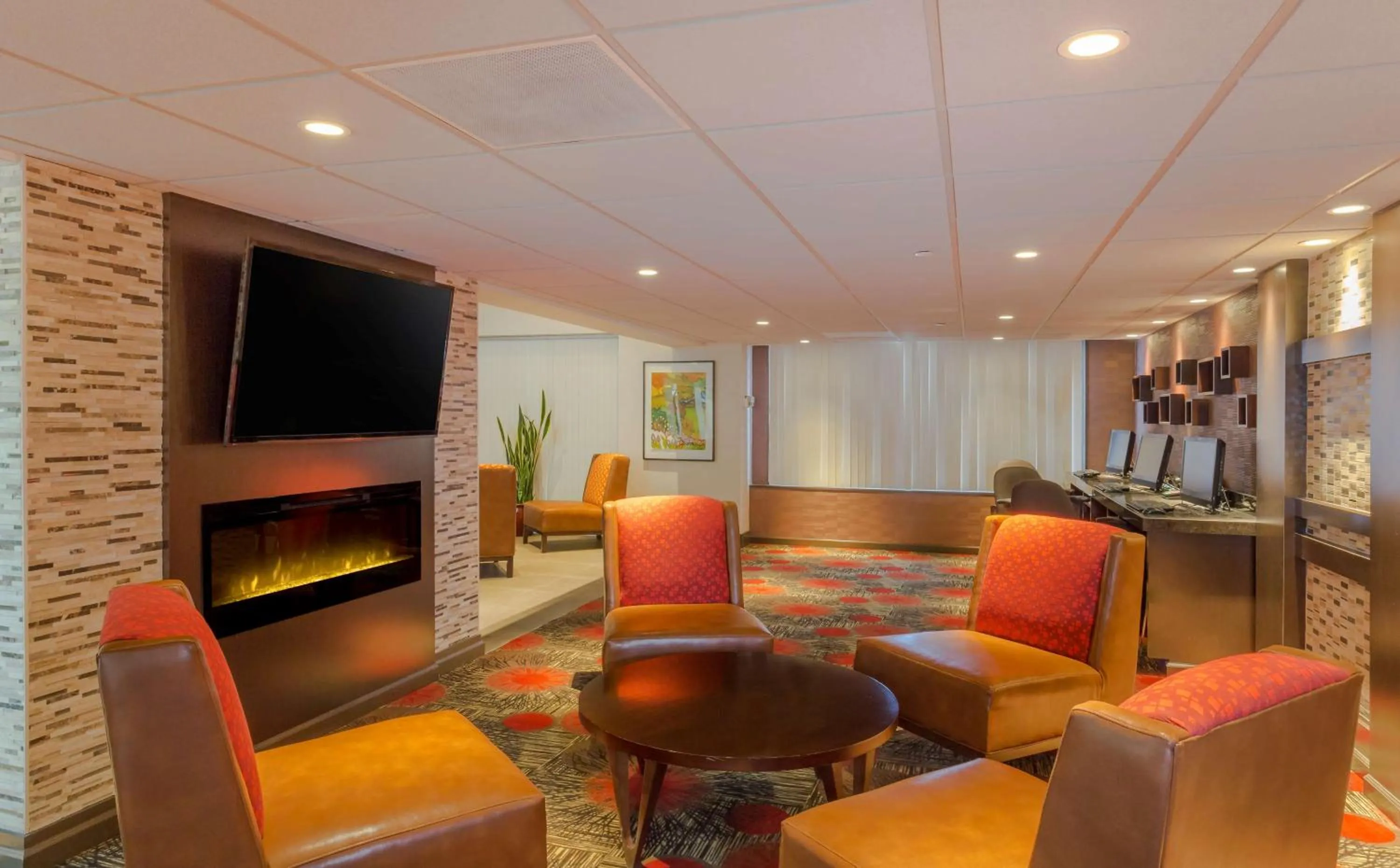 Lobby or reception in Embassy Suites by Hilton Piscataway Somerset