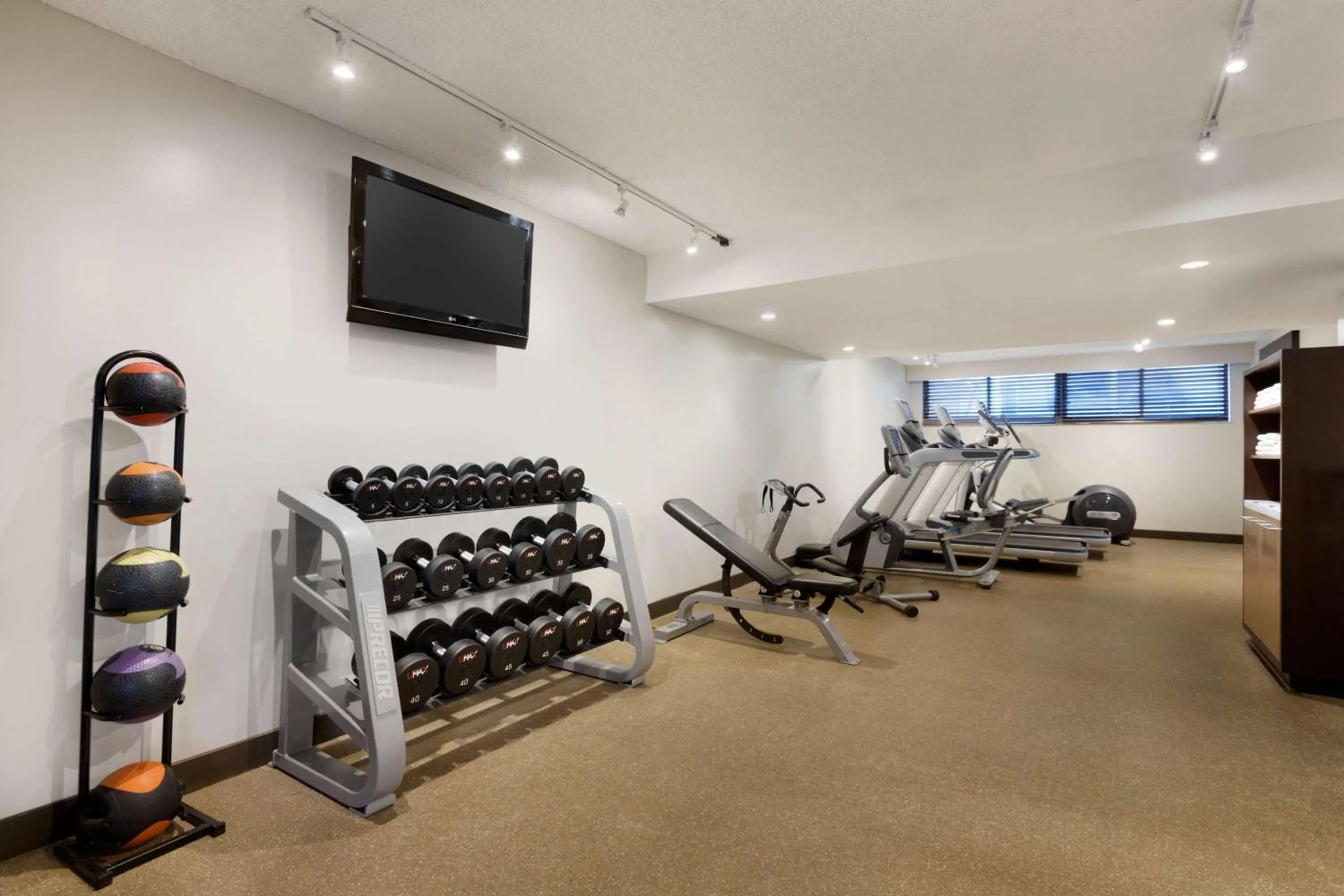 Fitness centre/facilities in Embassy Suites by Hilton Piscataway Somerset