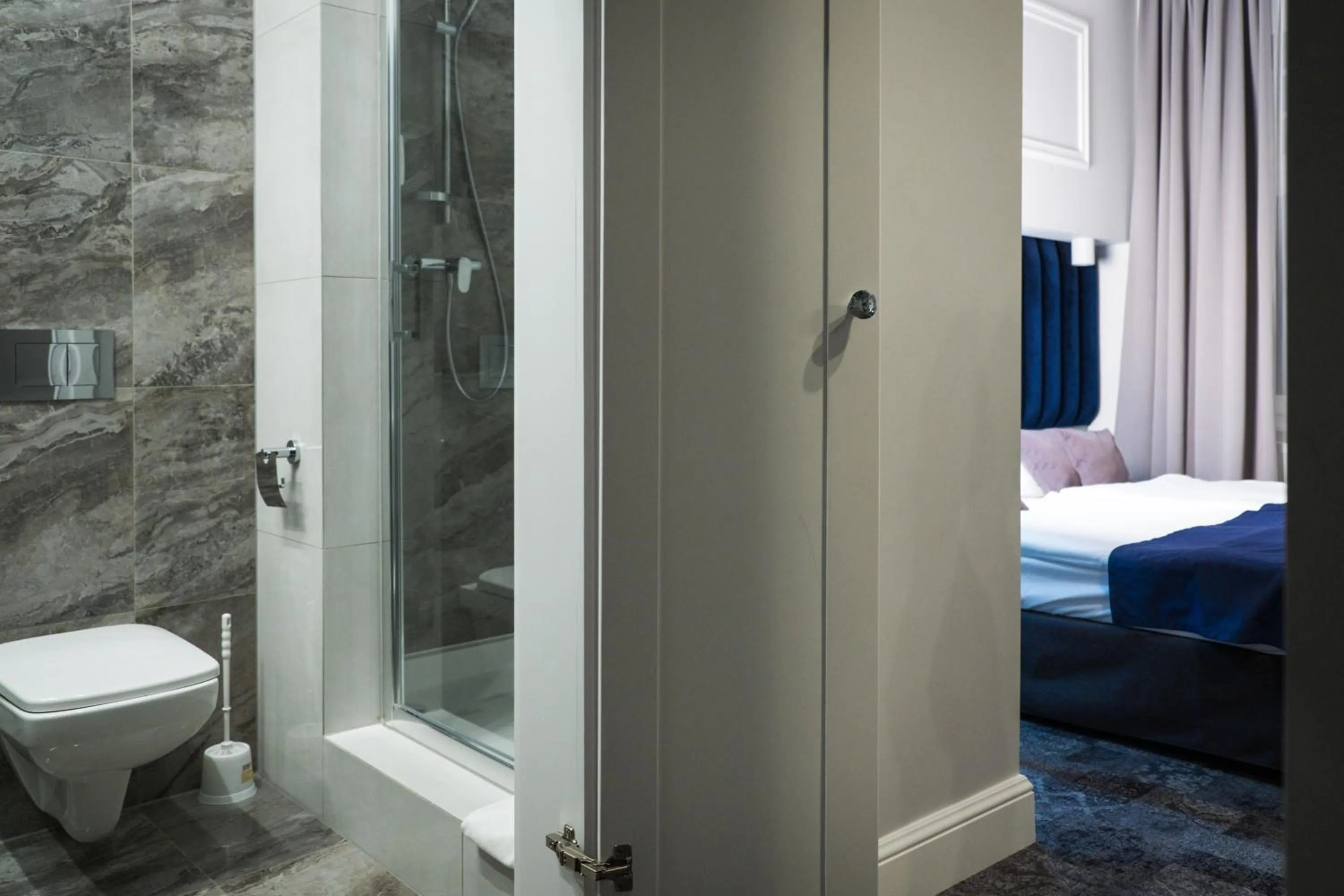 Bed in City Boutique Hotel