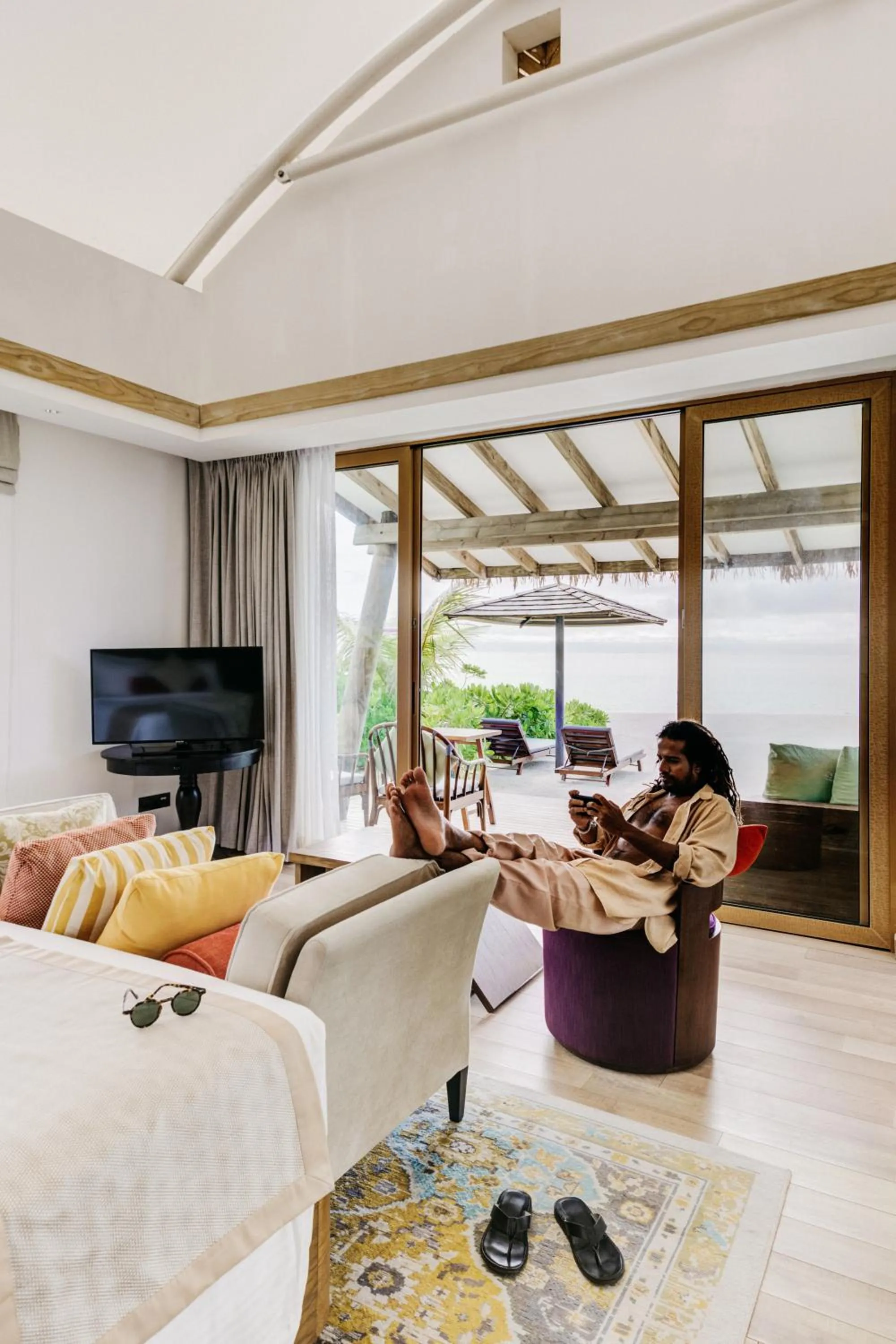 Bedroom in Cinnamon Hakuraa Huraa Maldives - Adults-Only