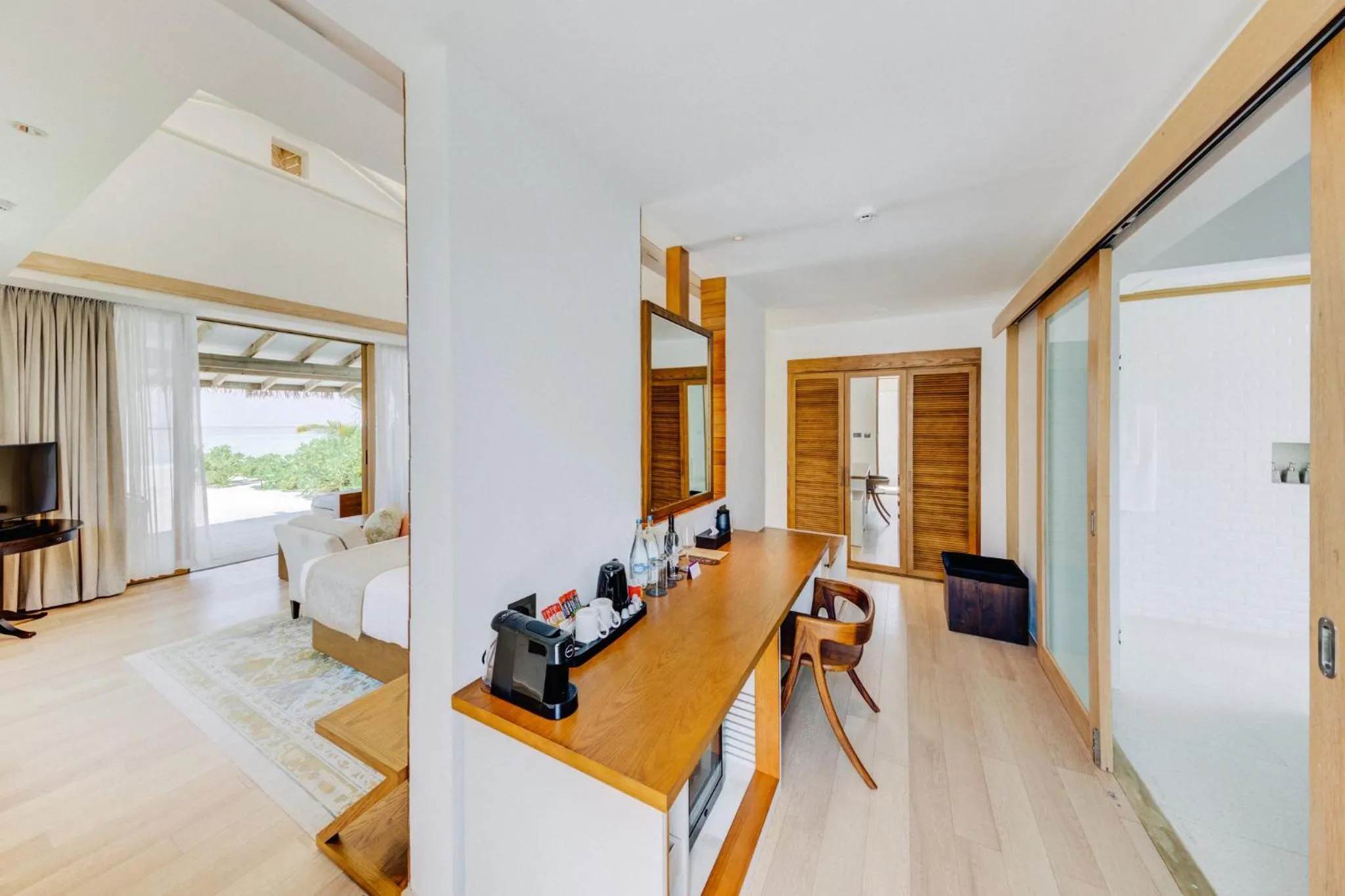 Bedroom, Bed in Cinnamon Hakuraa Huraa Maldives - Adults-Only