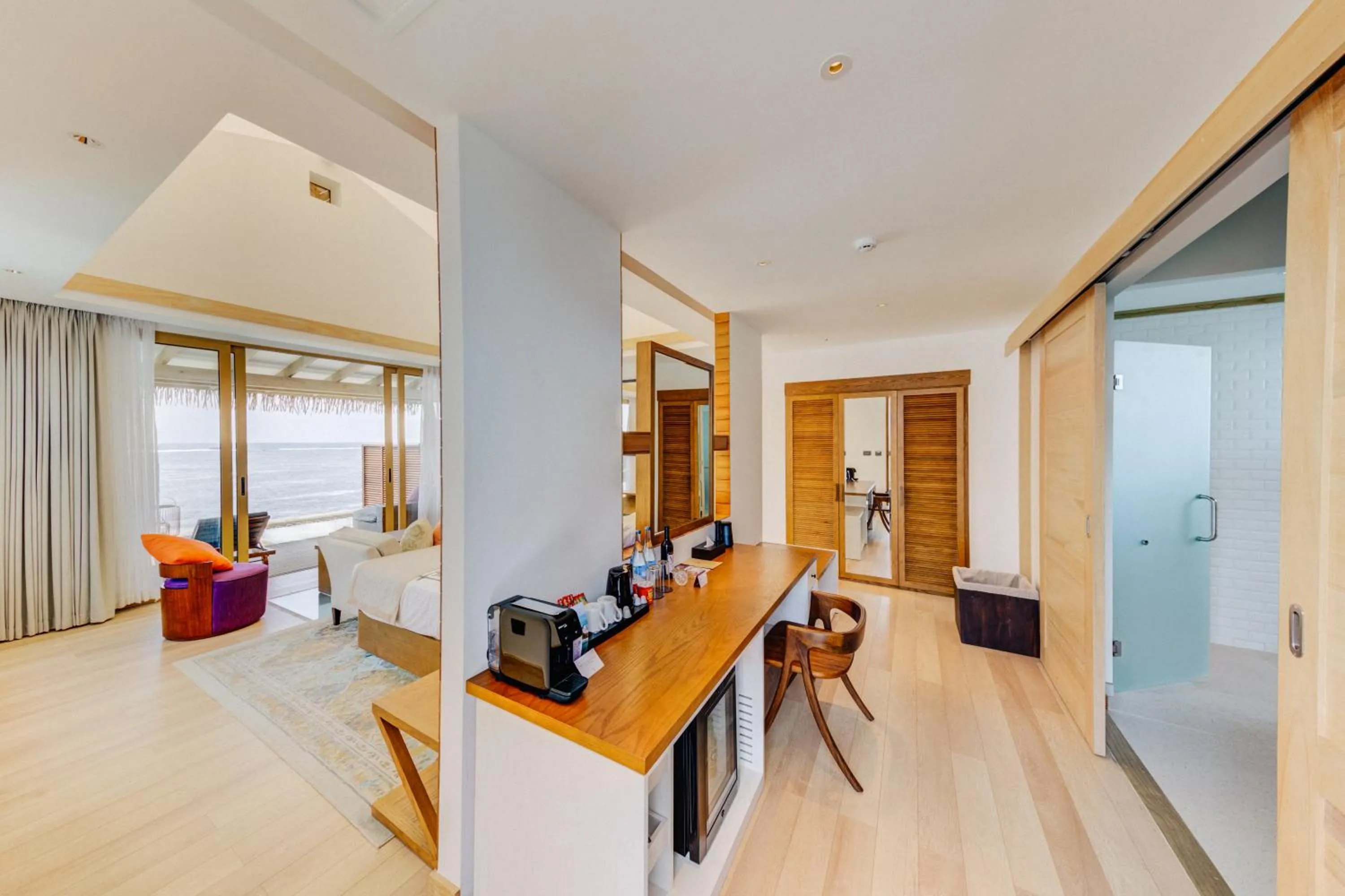 Living room in Cinnamon Hakuraa Huraa Maldives - Adults-Only