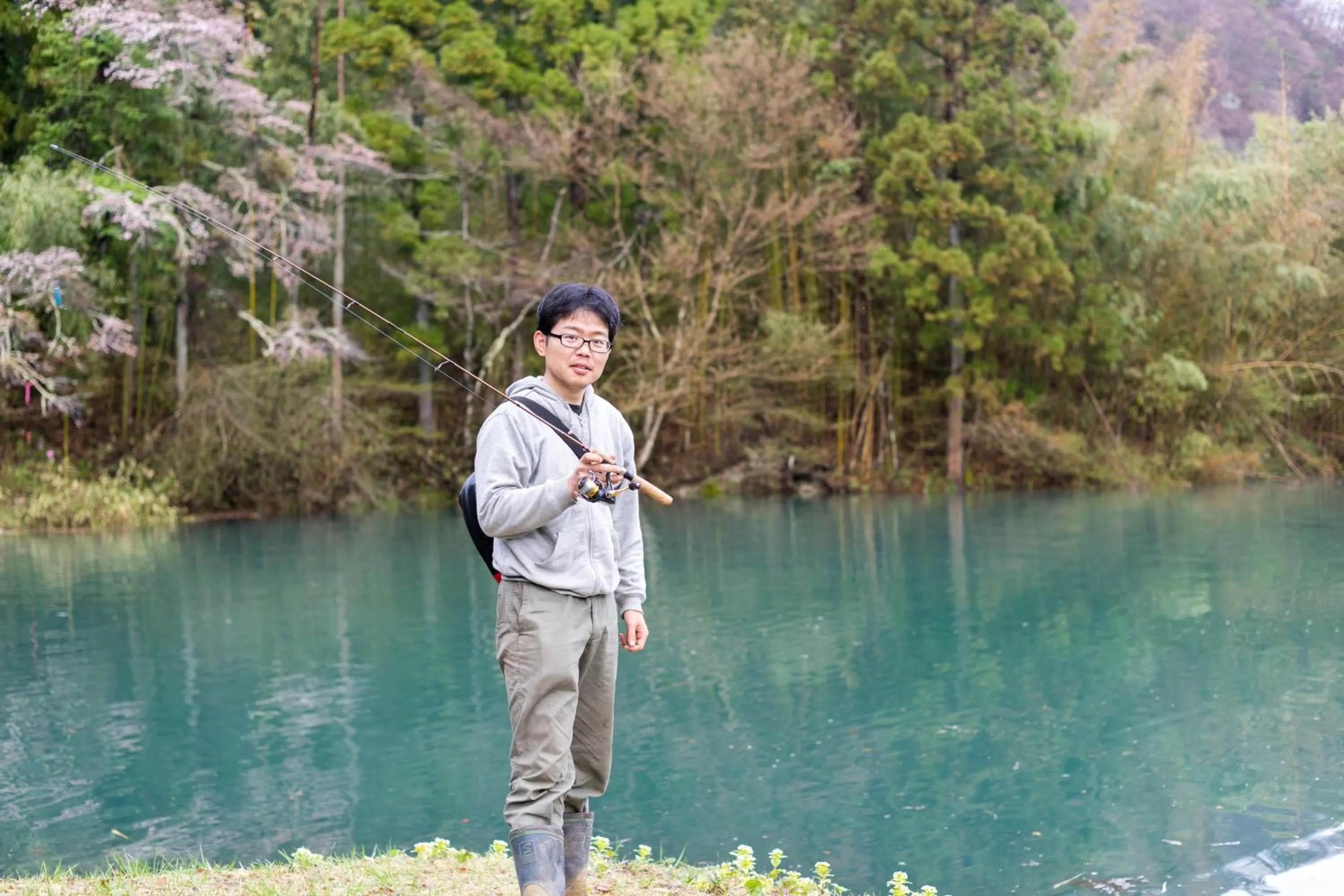 Fishing in Shima Onsen Kashiwaya Ryokan