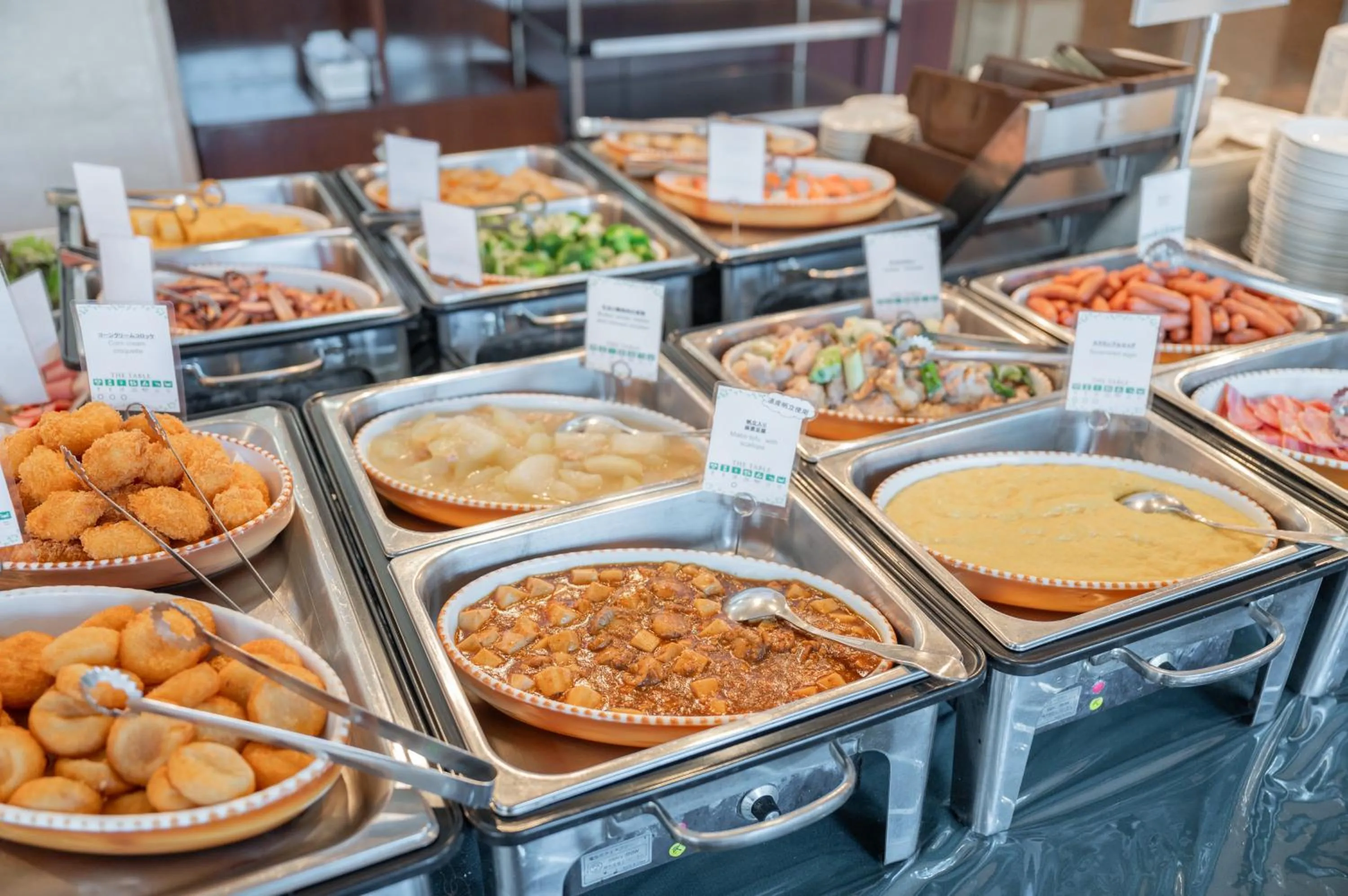 Buffet breakfast in Hotel Hakodate Royal Seaside BBH Hotel Group