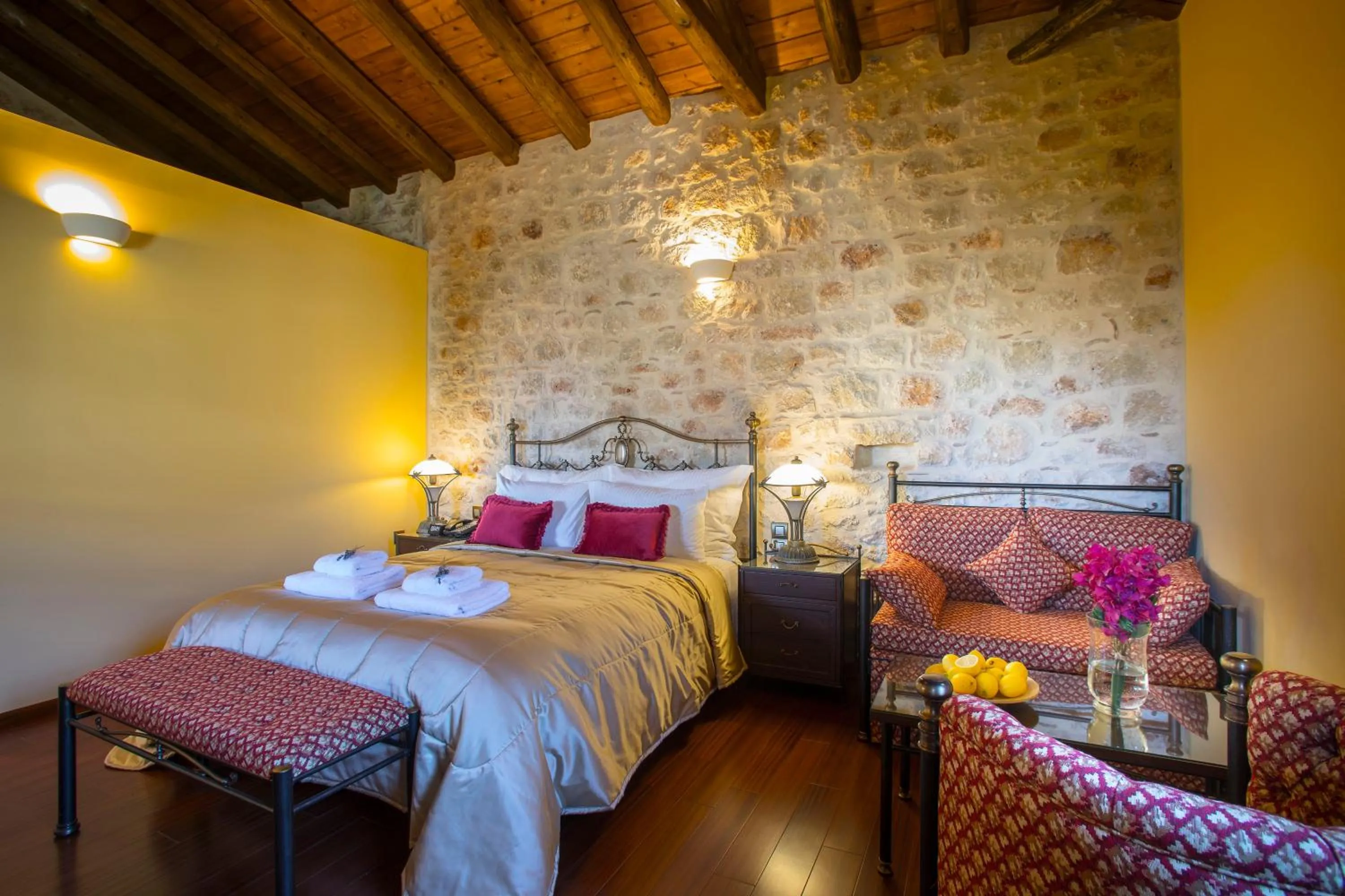 Photo of the whole room, Bed in Mystras Grand Palace Resort & Spa