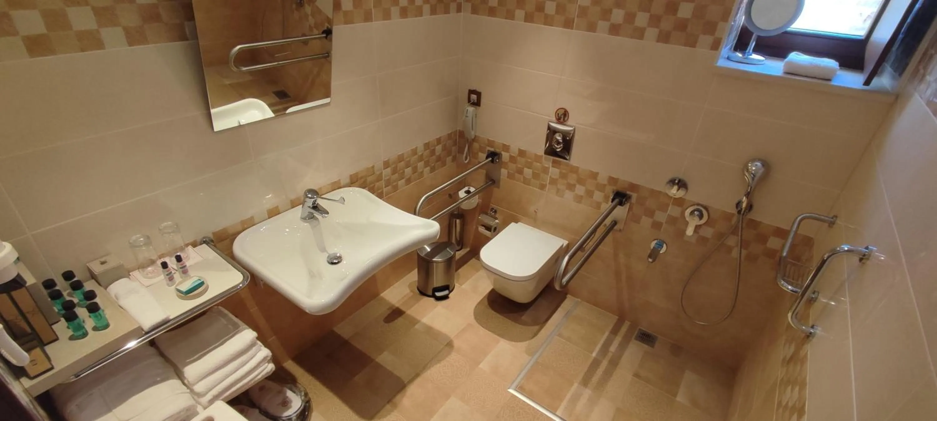 Bathroom in Mystras Grand Palace Resort & Spa